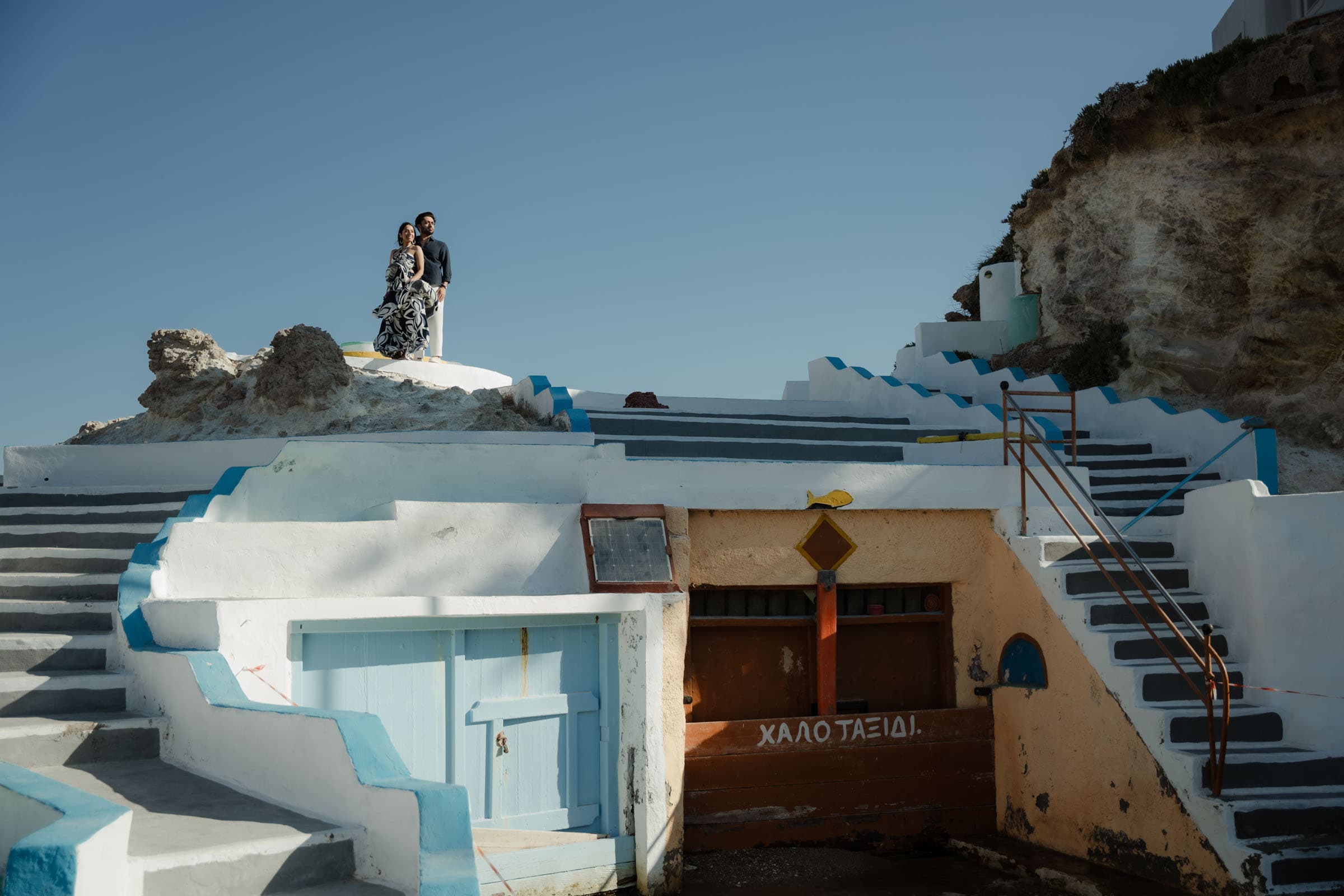 Mayur & Aarushi Proposals in Santorini-43