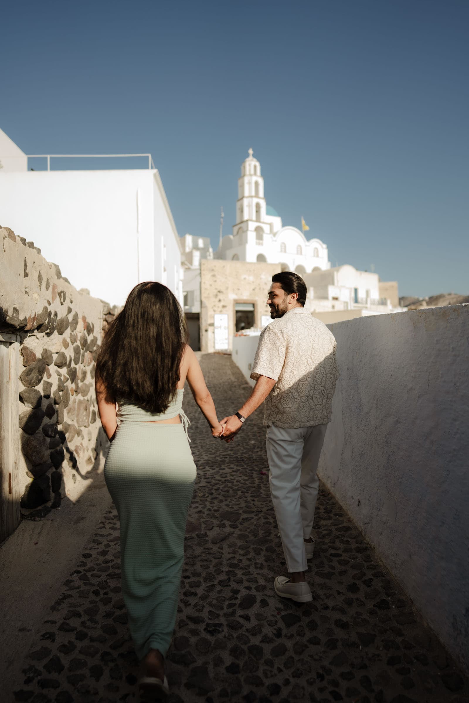 Mayur & Aarushi Proposals in Santorini-1