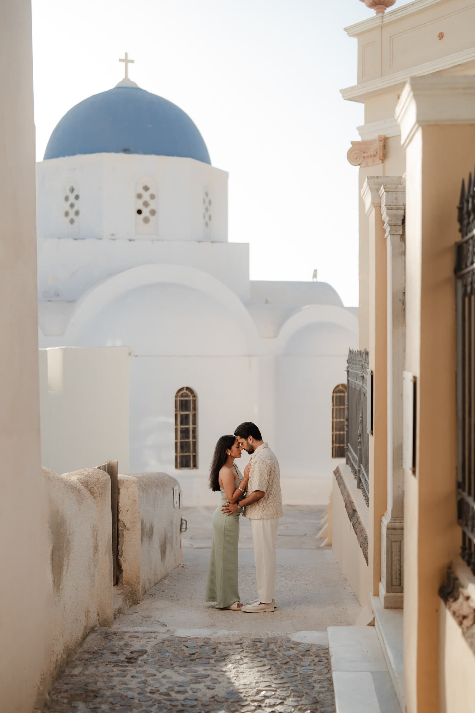 Mayur & Aarushi Proposals in Santorini-5