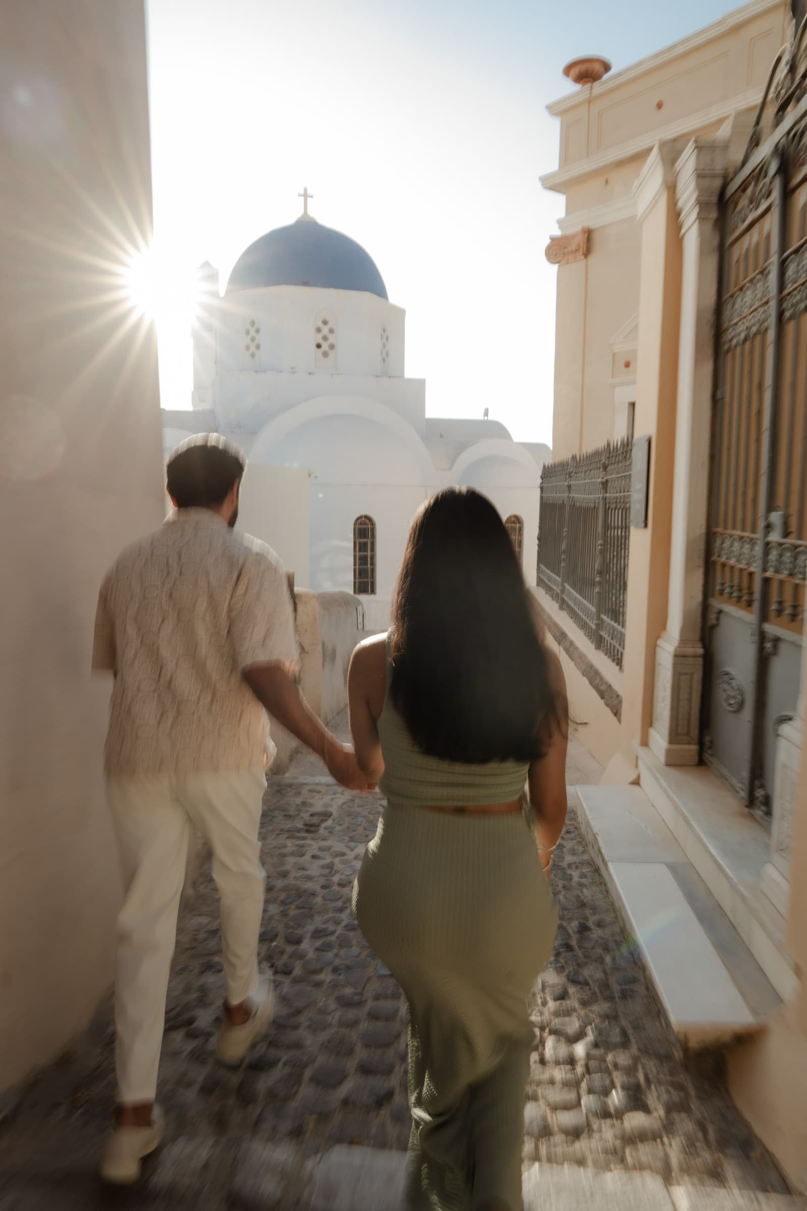Mayur & Aarushi Proposals in Santorini-6