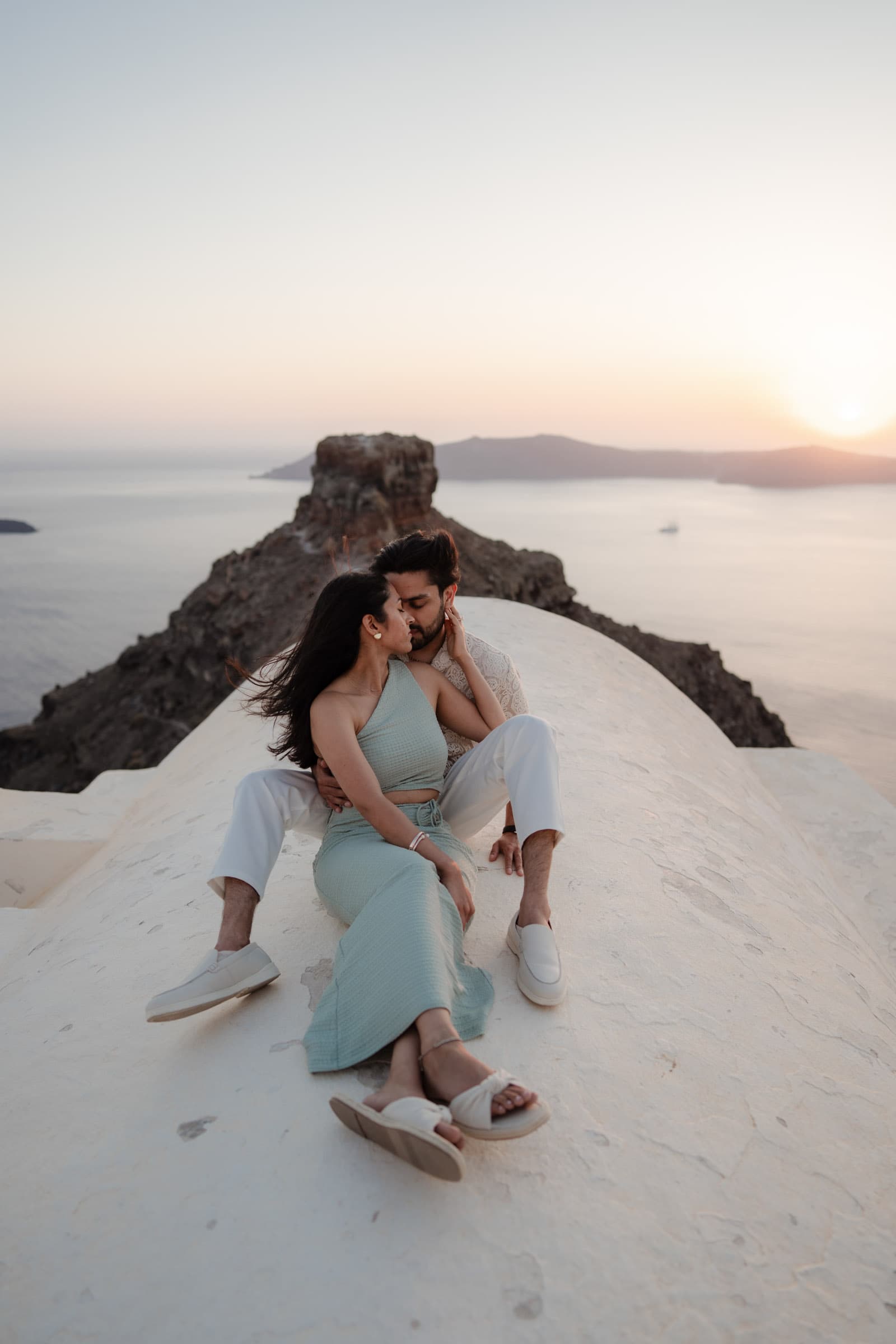Mayur & Aarushi Proposals in Santorini-11