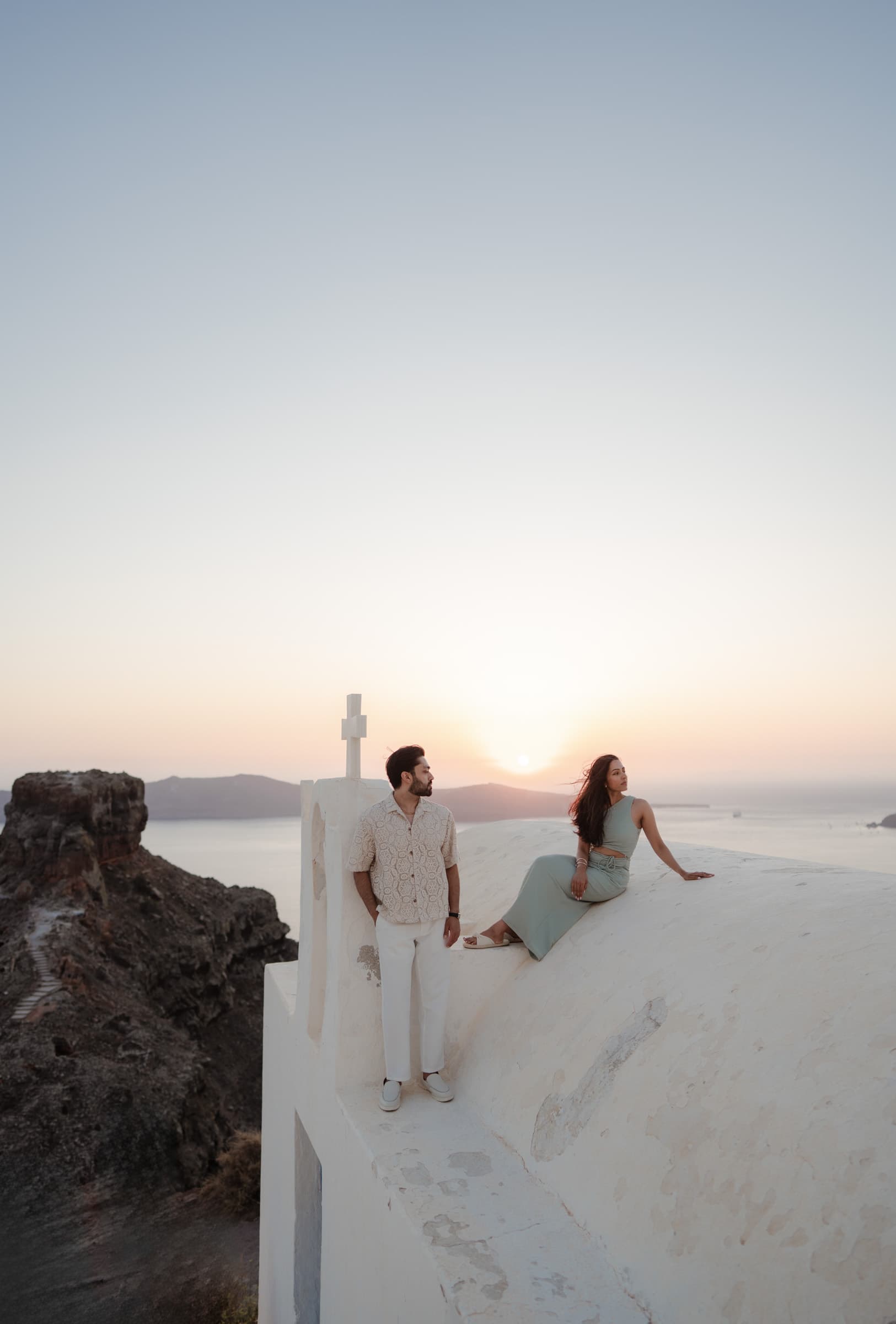 Mayur & Aarushi Proposals in Santorini-12