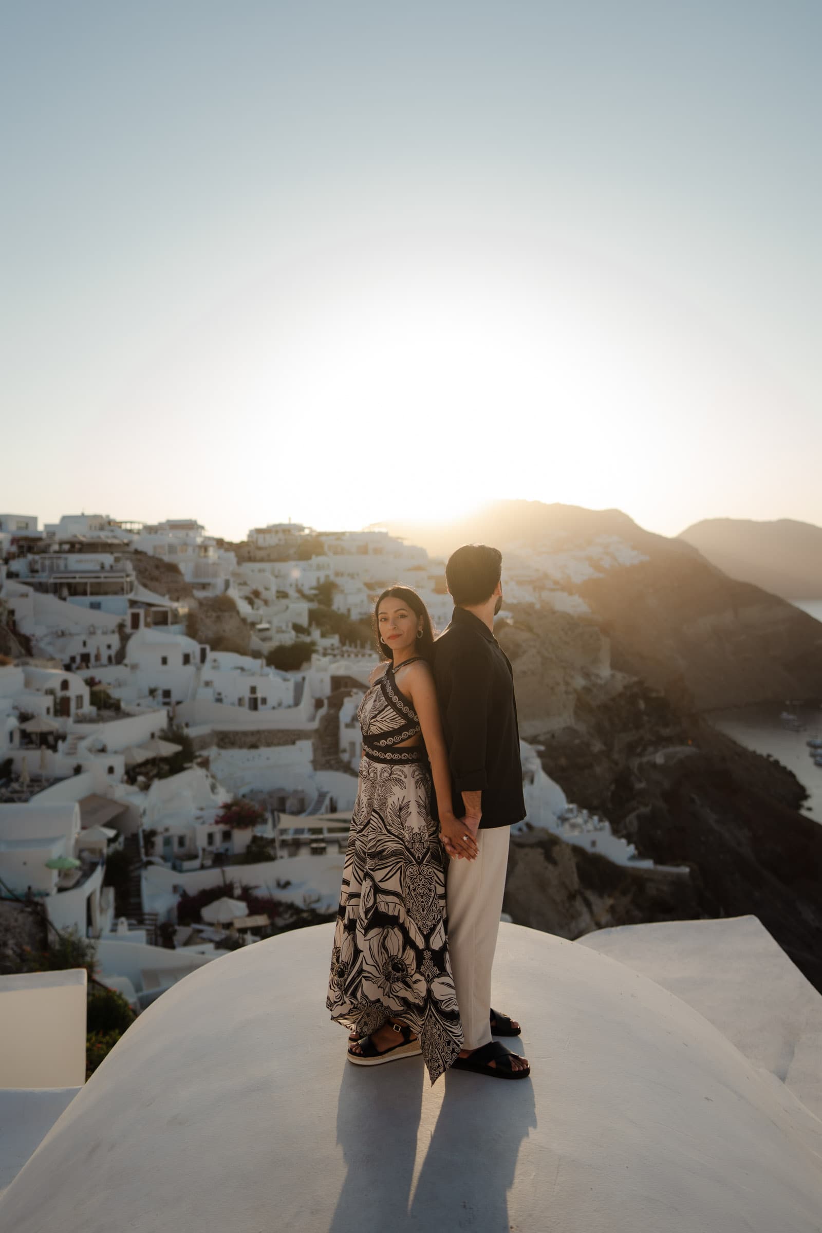 Mayur & Aarushi Proposals in Santorini-7
