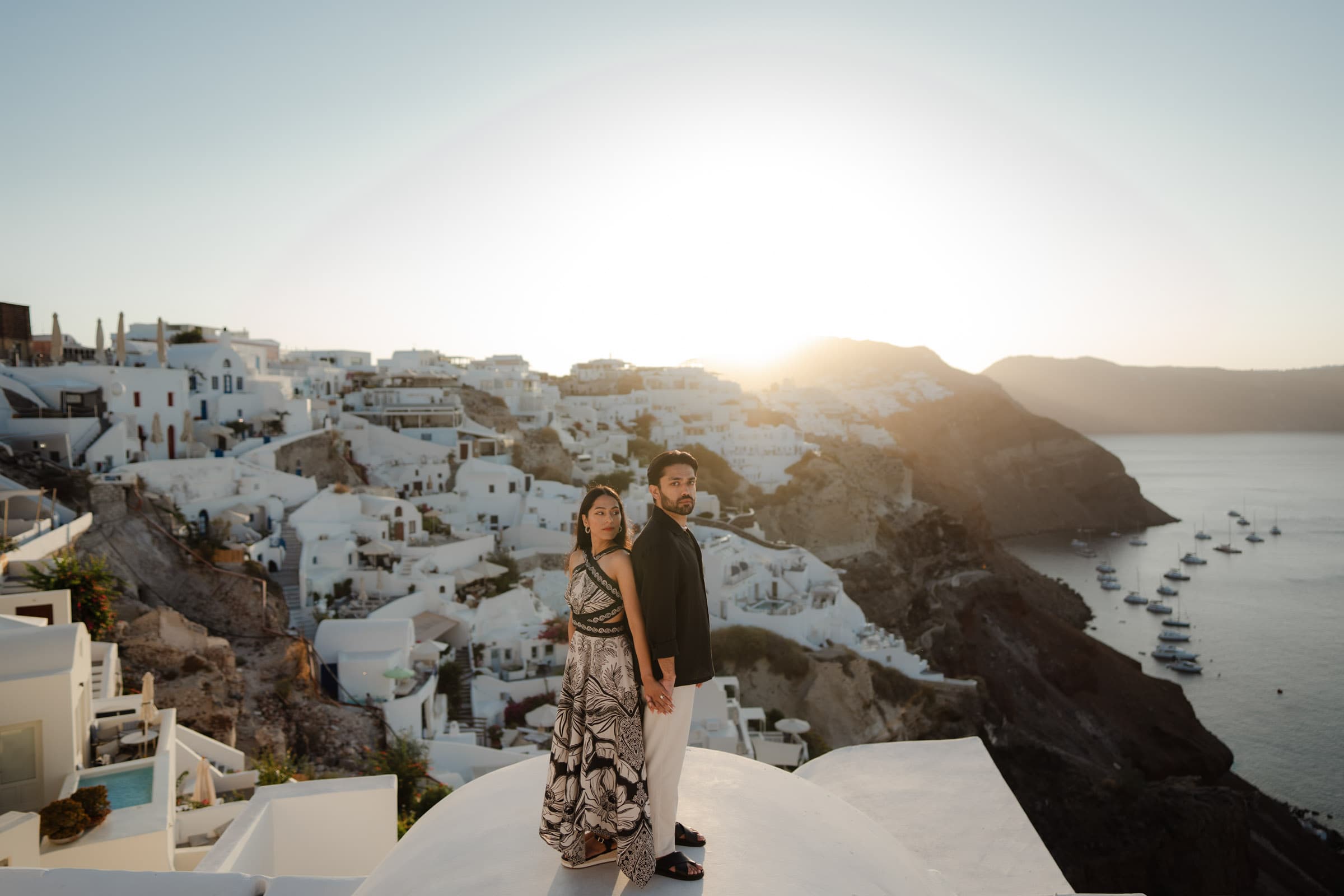 Mayur & Aarushi Proposals in Santorini-8
