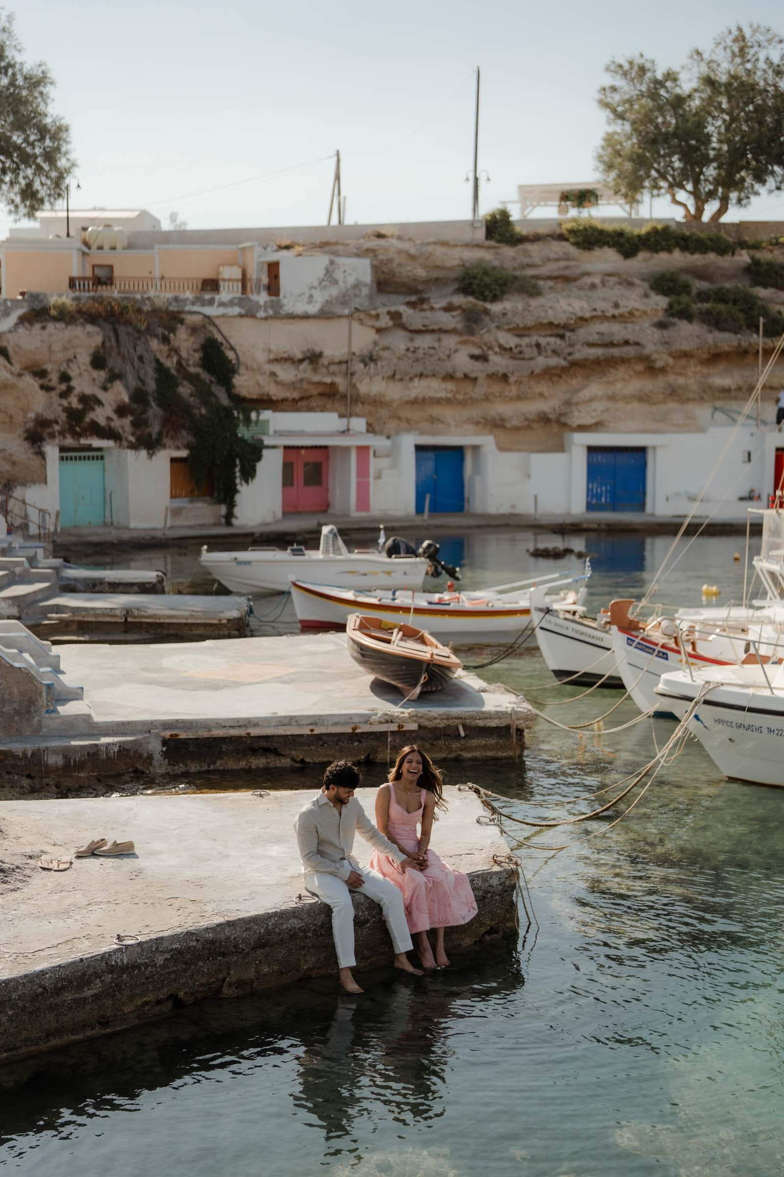Sahil & Purva Proposals in Santorini-3