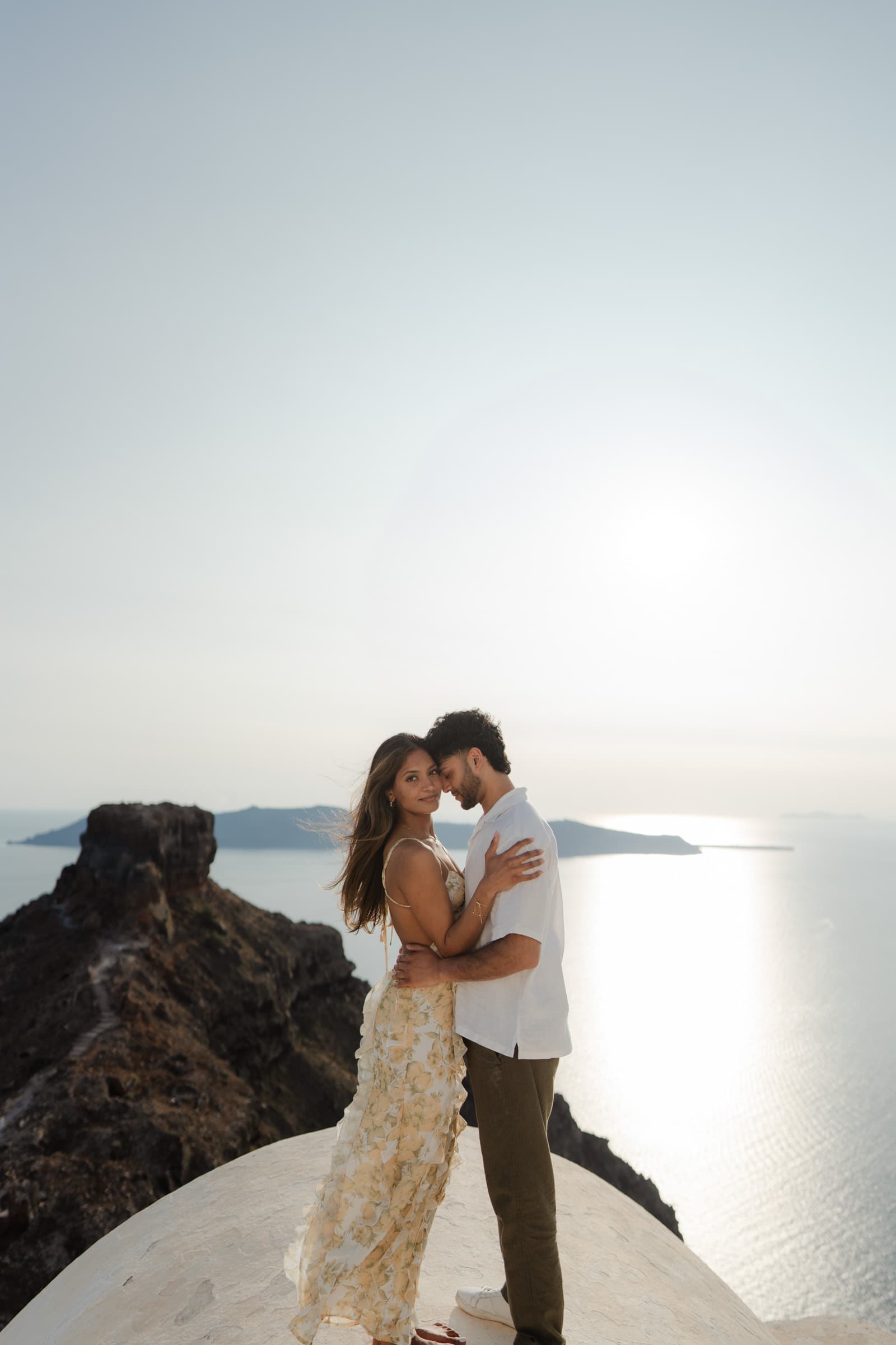 Sahil & Purva Proposals in Santorini-4