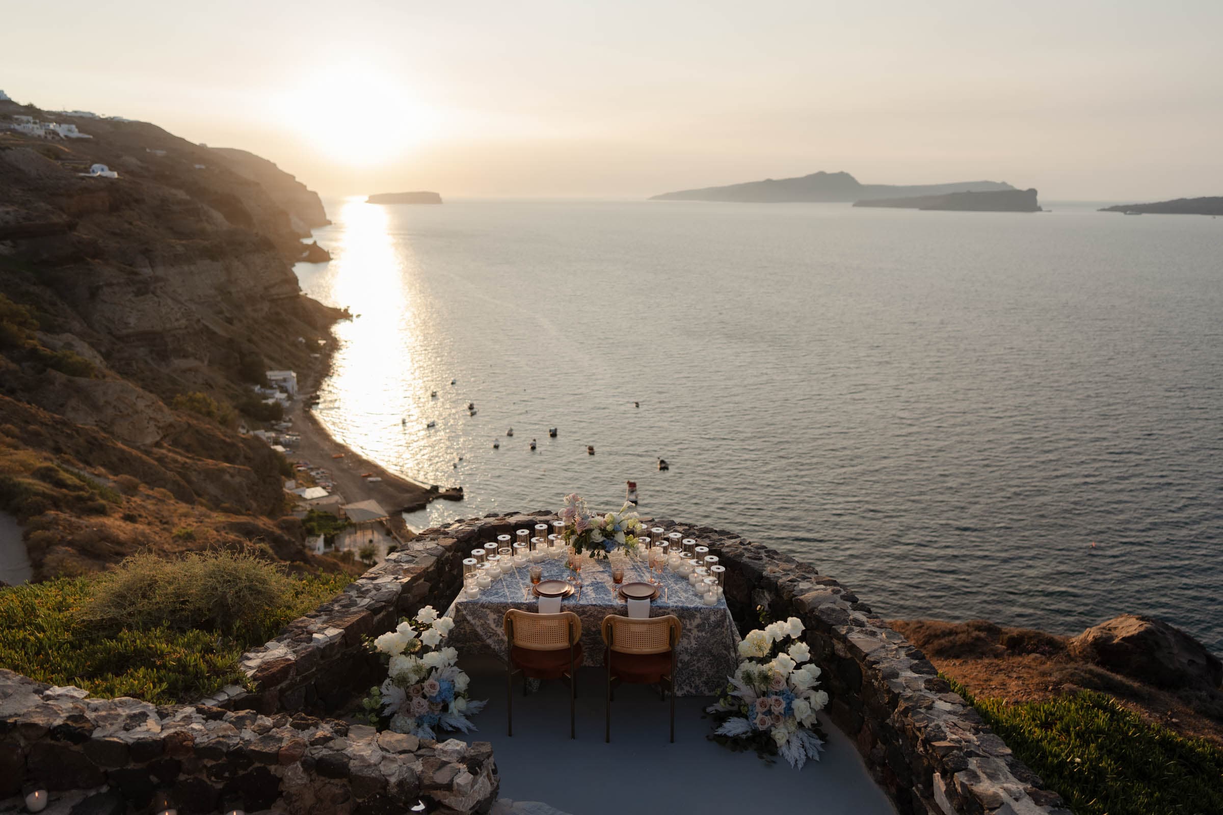 Sahil & Purva Proposals in Santorini-1