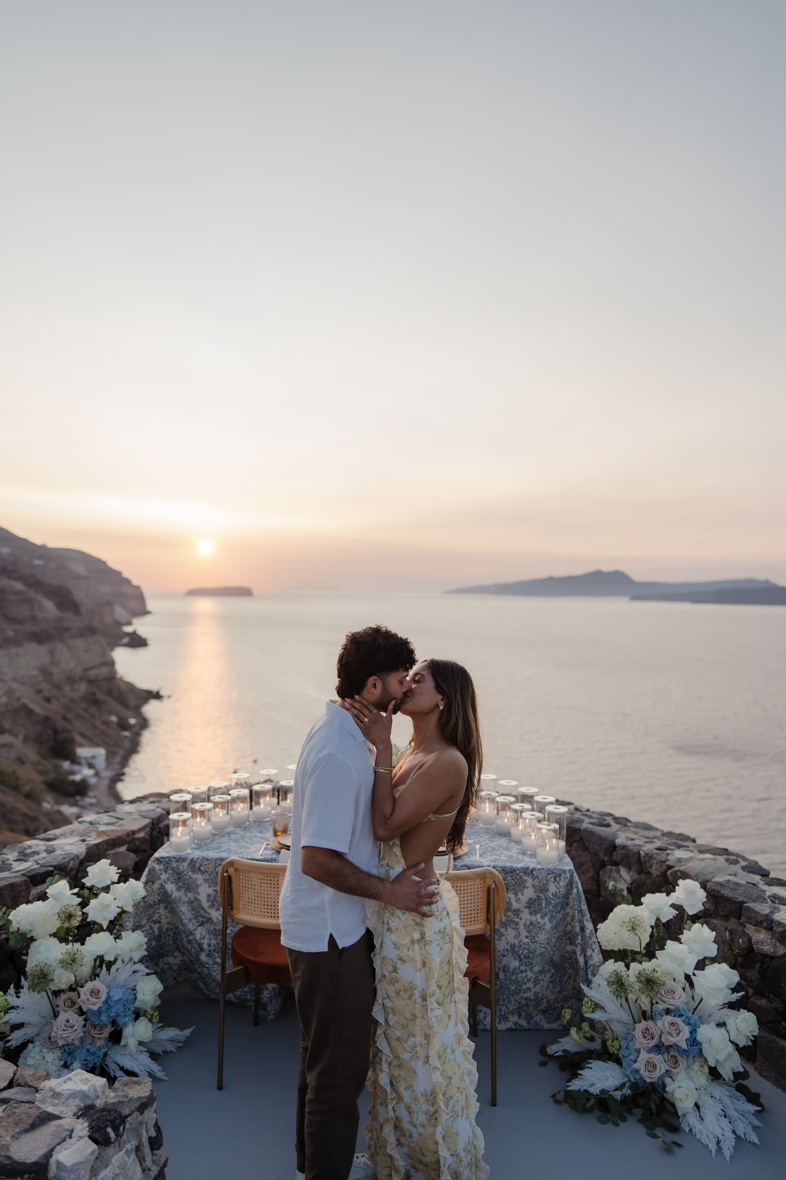 Sahil & Purva Proposals in Santorini-6