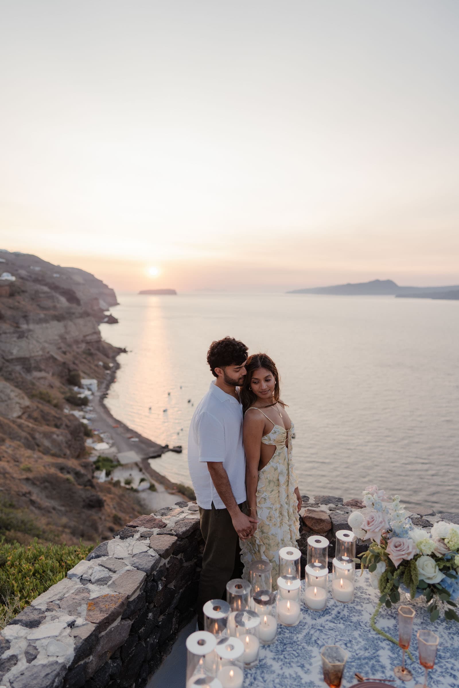 Sahil & Purva Proposals in Santorini-7