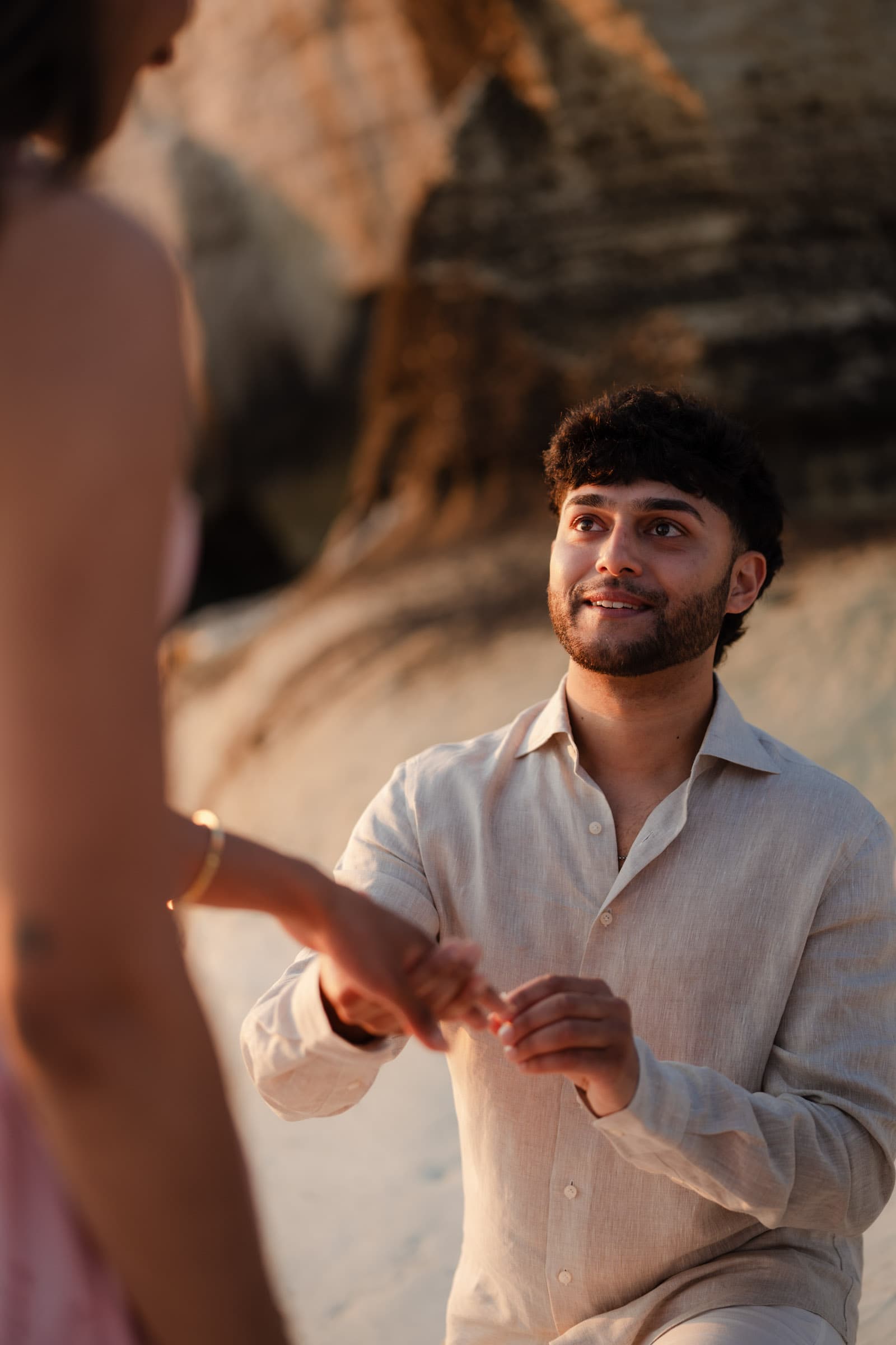 Sahil & Purva Proposals in Santorini-4