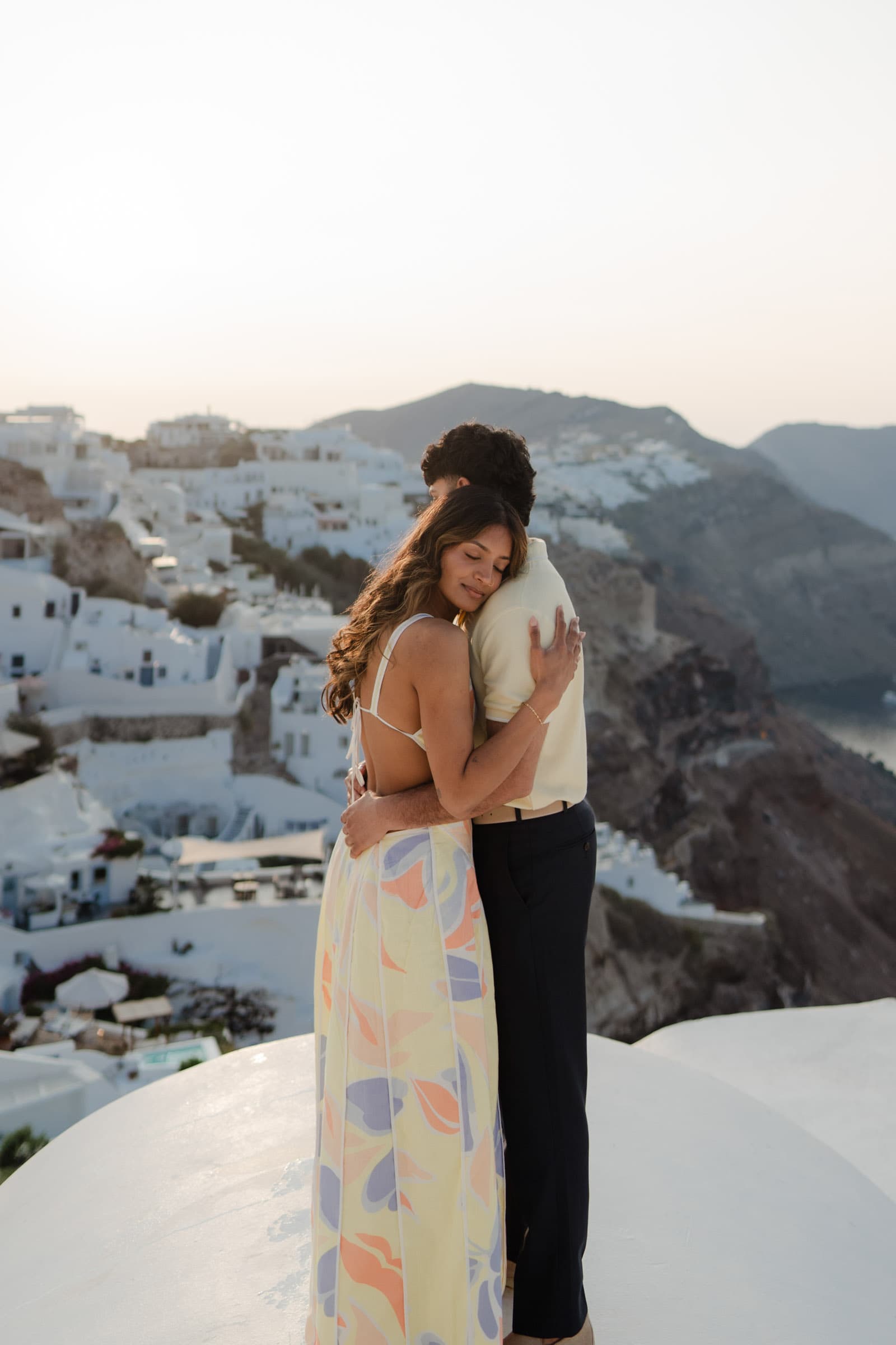 Sahil & Purva Proposals in Santorini-11