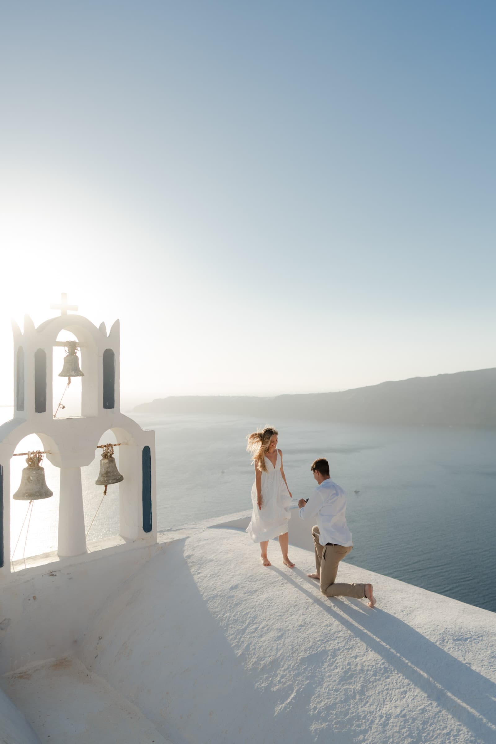 Floyd & Lauren – Santorini Proposal in Skaros rock Proposals in Santorini-14