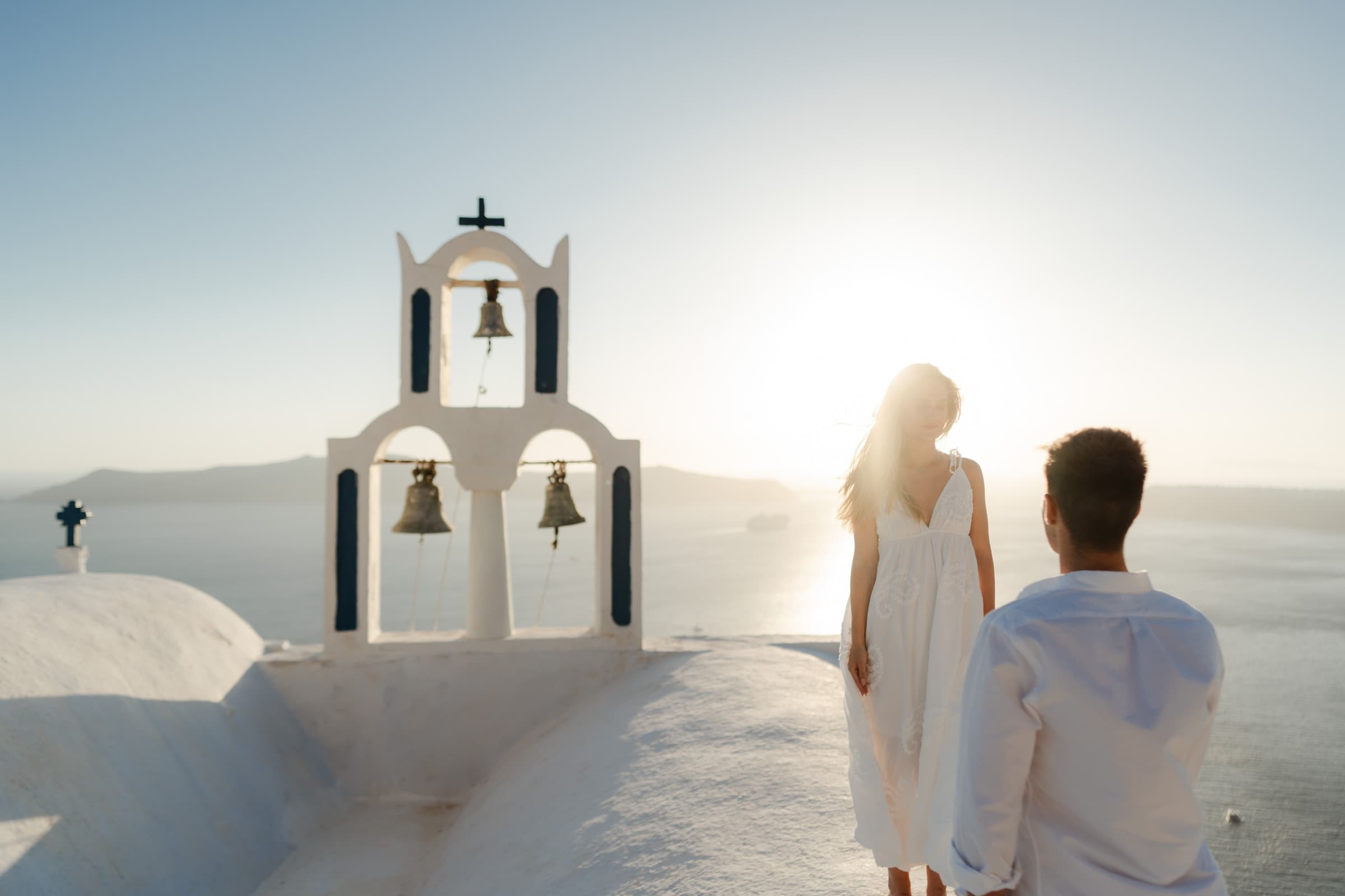 Floyd & Lauren – Santorini Proposal in Skaros rock Proposals in Santorini-16