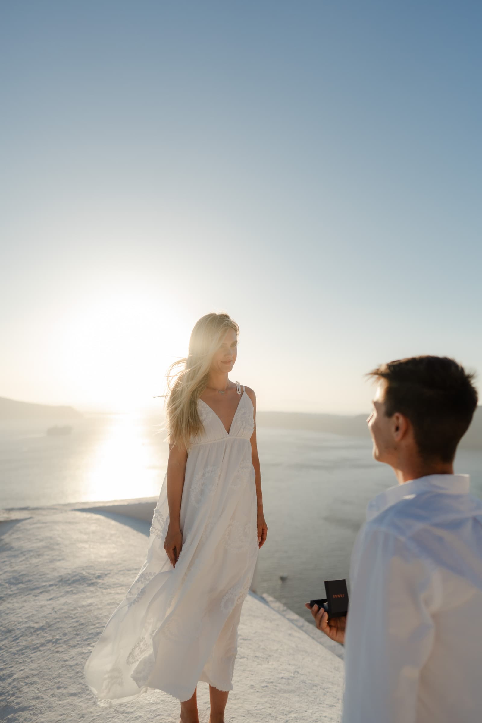Floyd & Lauren – Santorini Proposal in Skaros rock Proposals in Santorini-17