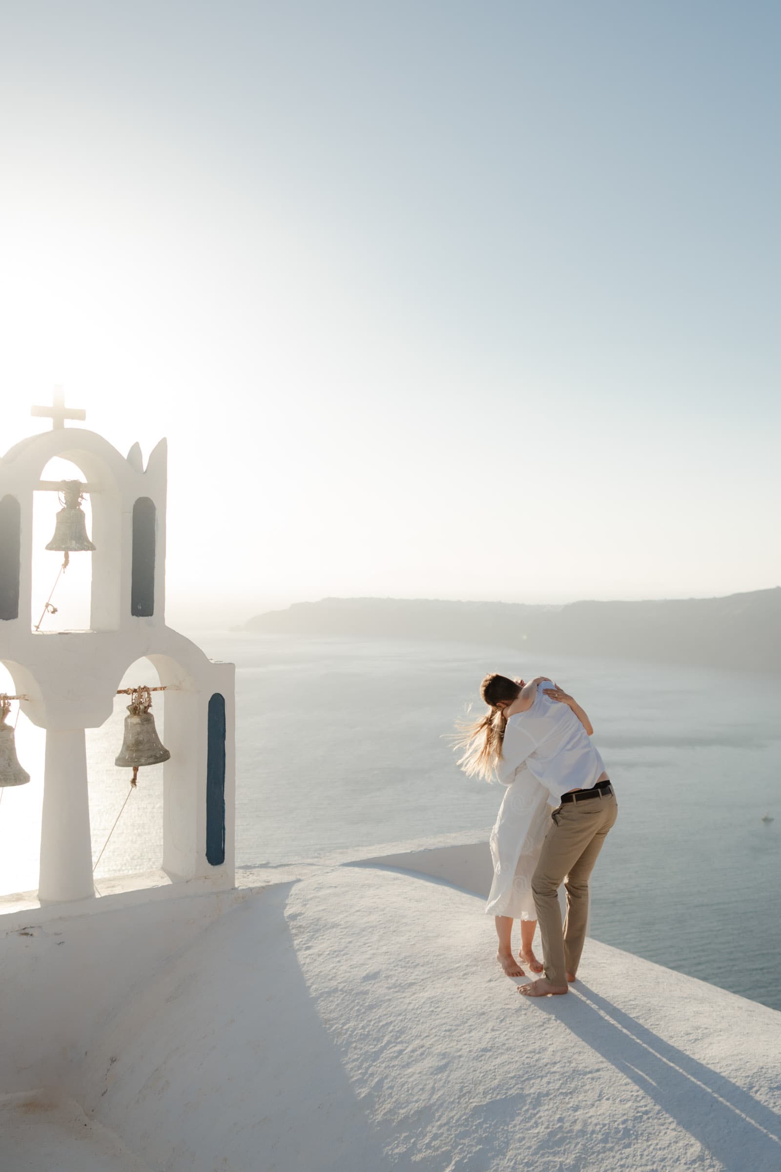 Floyd & Lauren – Santorini Proposal in Skaros rock Proposals in Santorini-21