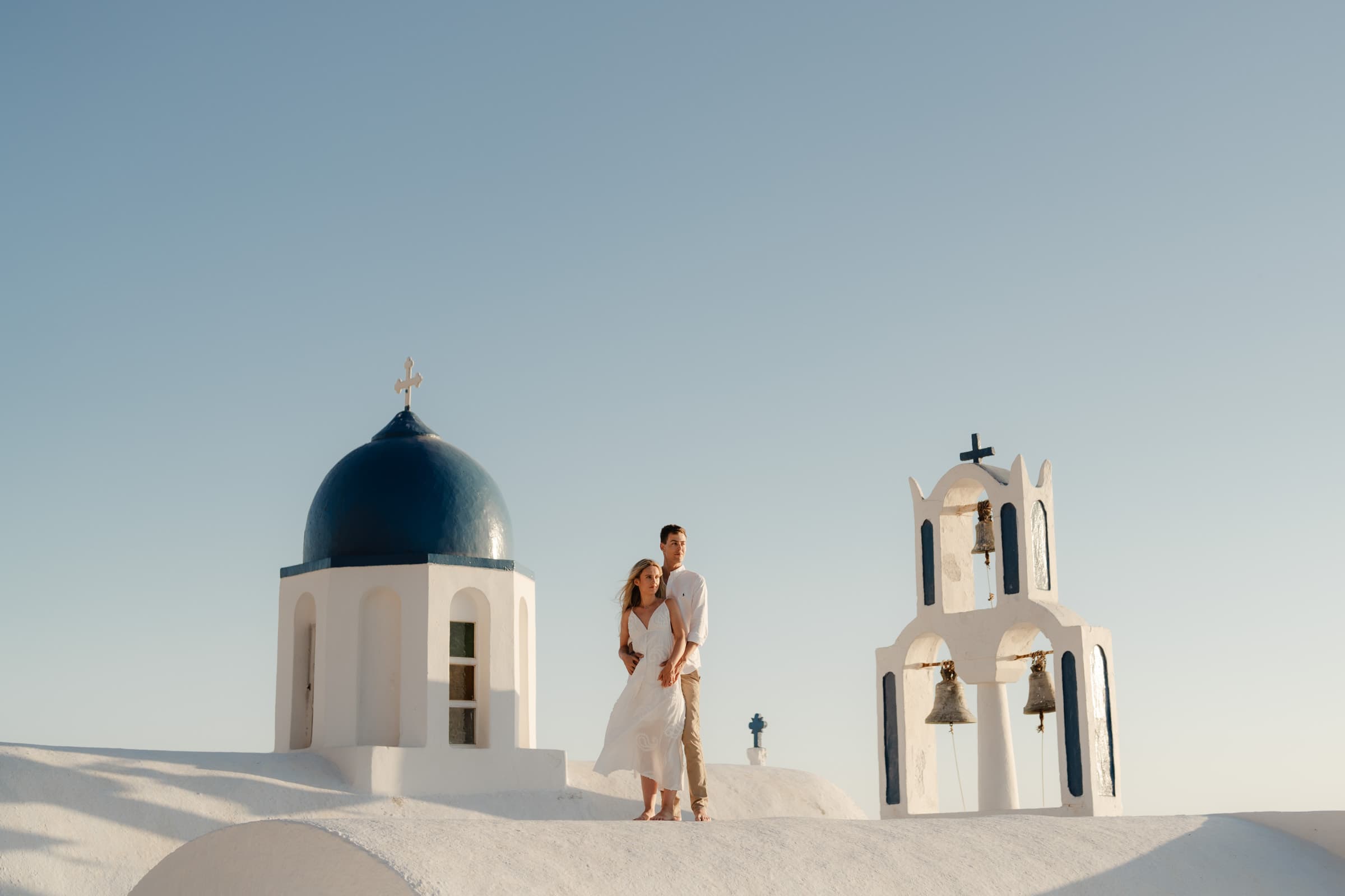 Floyd & Lauren – Santorini Proposal in Skaros rock Proposals in Santorini-24