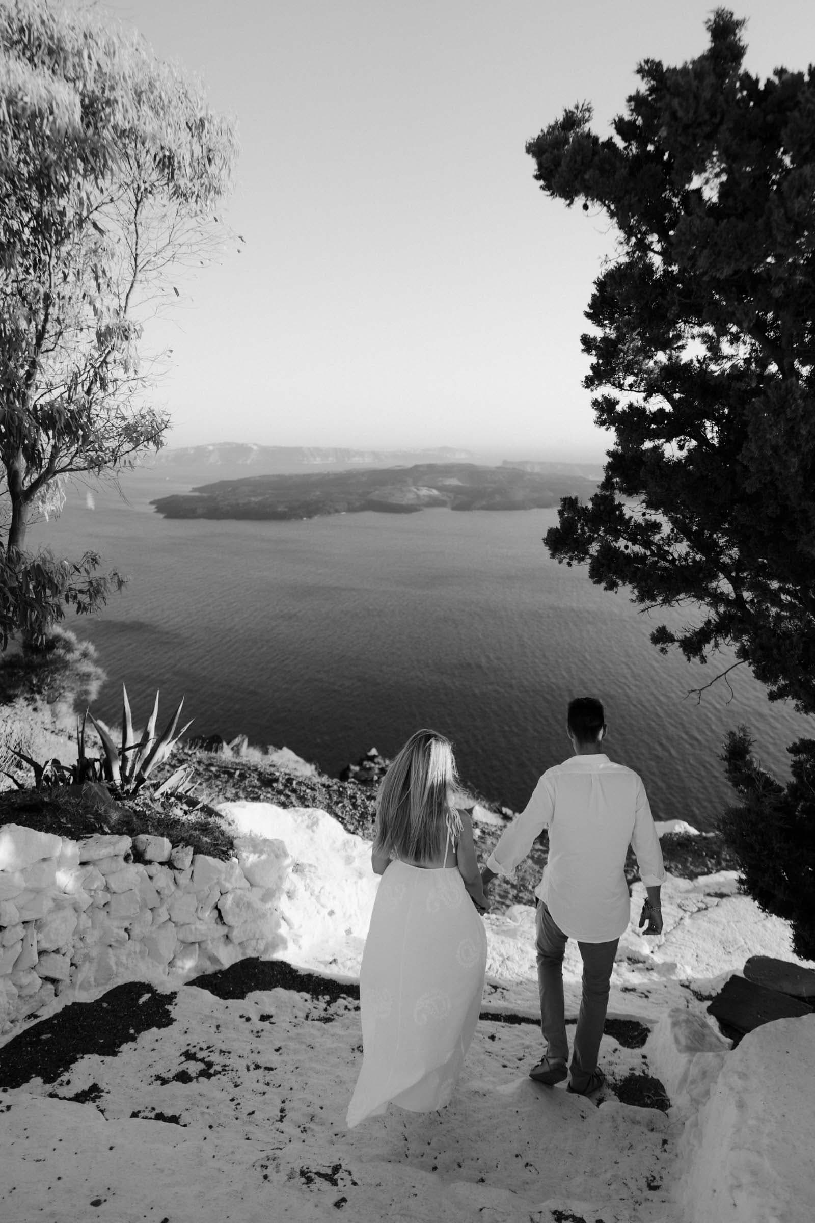 Floyd & Lauren – Santorini Proposal in Skaros rock Proposals in Santorini-26