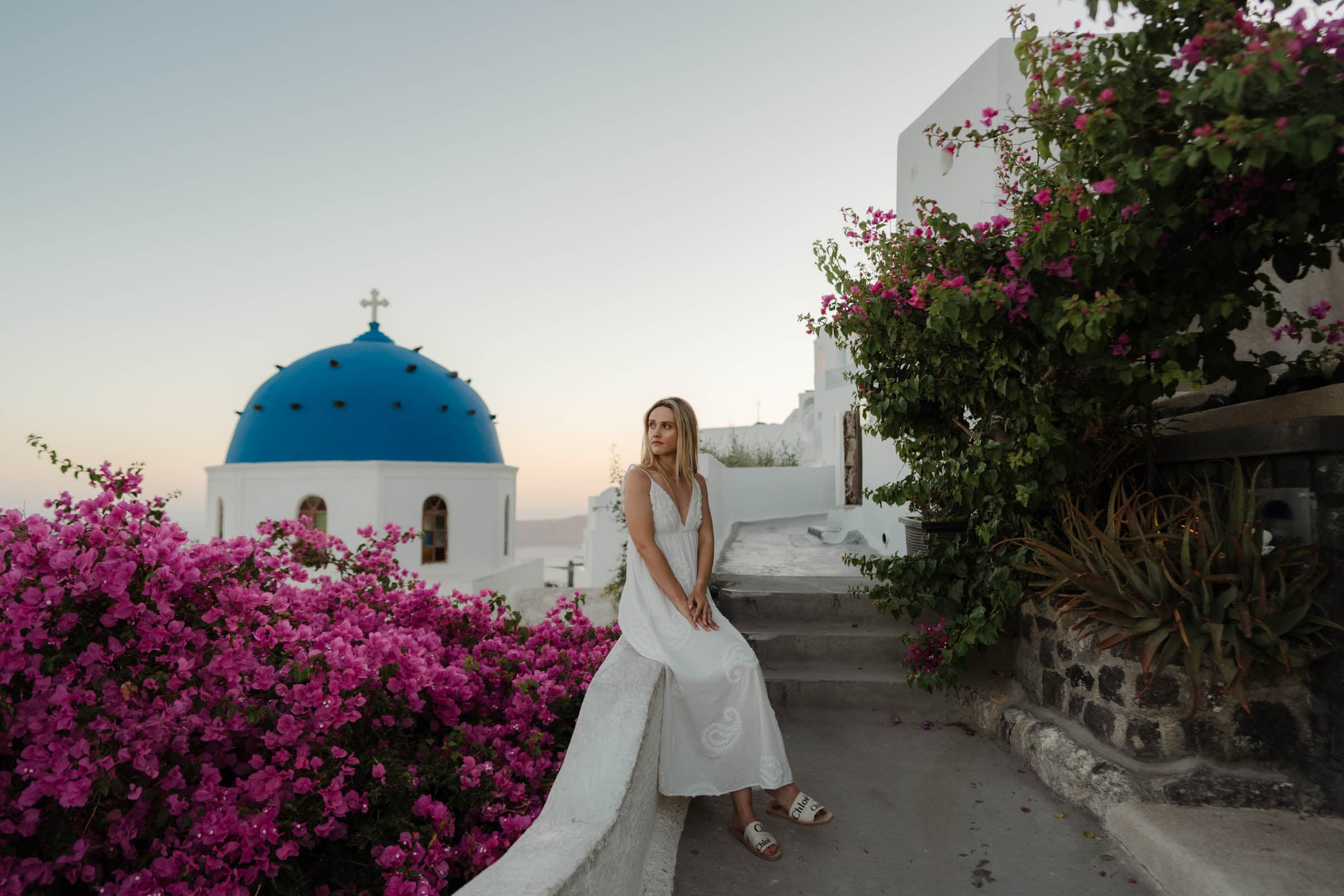 Floyd & Lauren – Santorini Proposal in Skaros rock Proposals in Santorini-35
