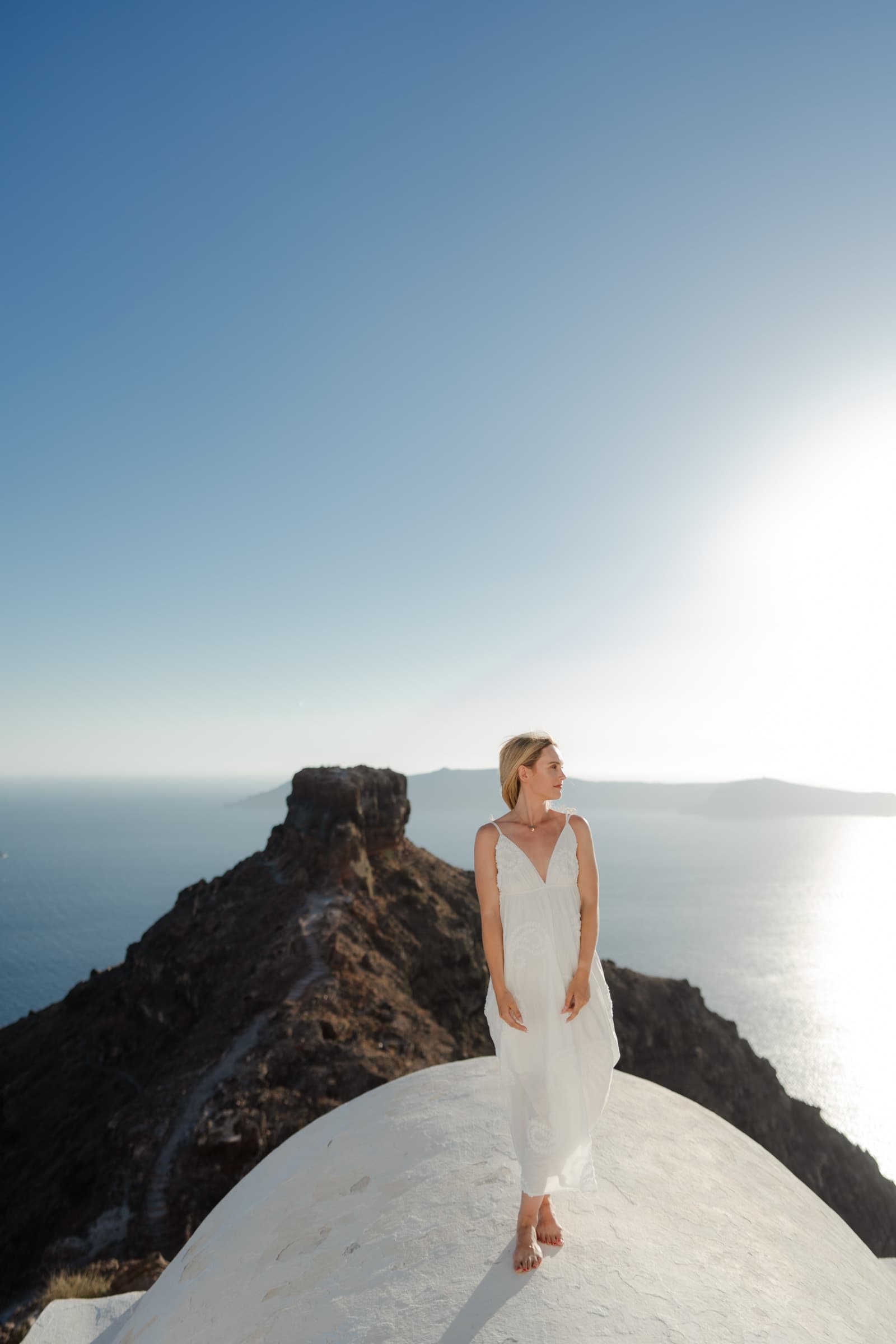 Floyd & Lauren – Santorini Proposal in Skaros rock Proposals in Santorini-6