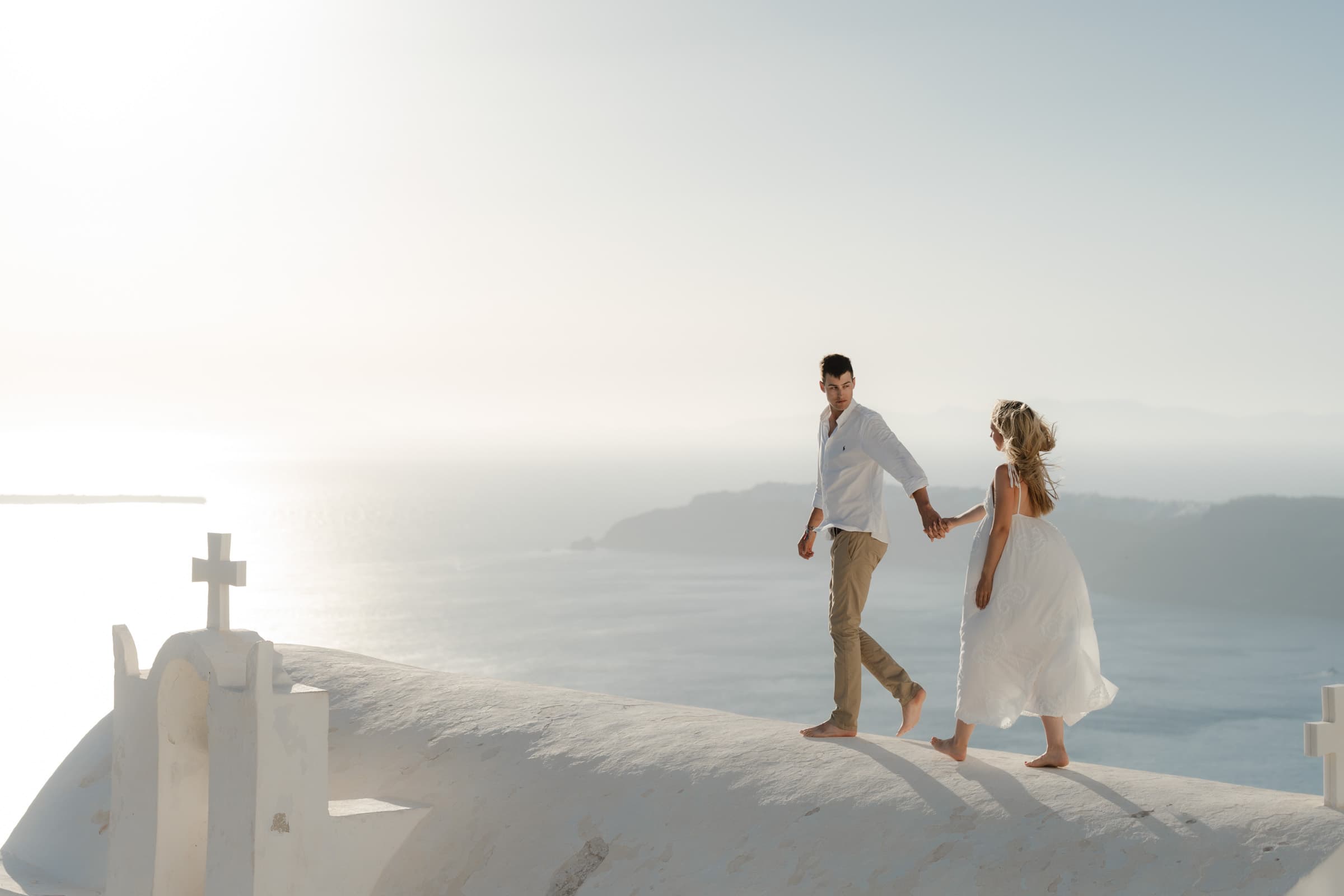 Floyd & Lauren – Santorini Proposal in Skaros rock Proposals in Santorini-7