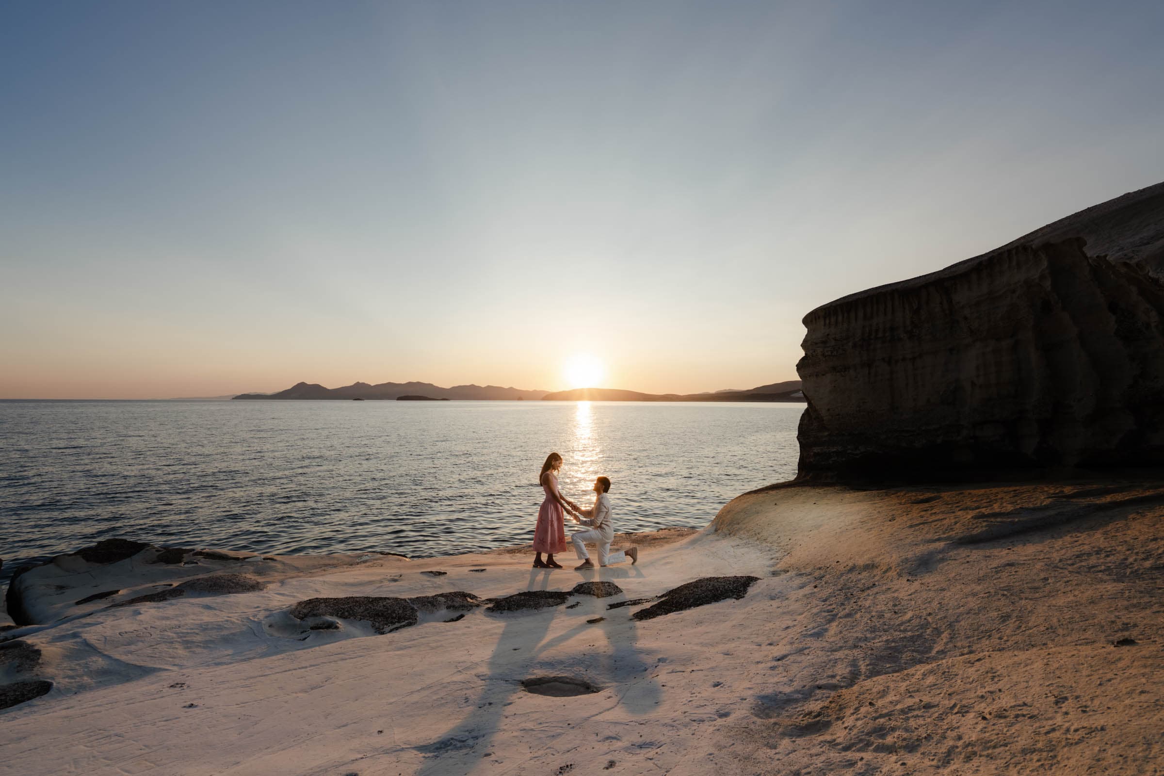 Sahil & Purva Proposals in Santorini