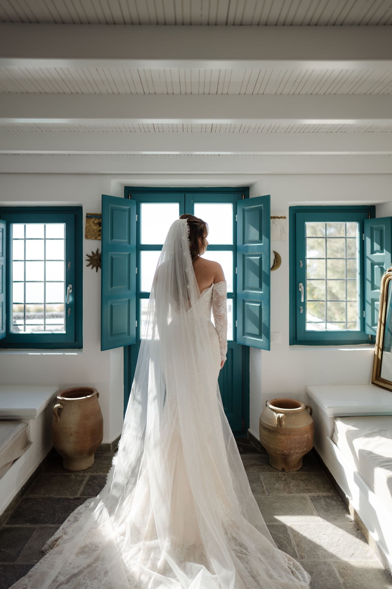 Meryem & James Wedding Santorini-9