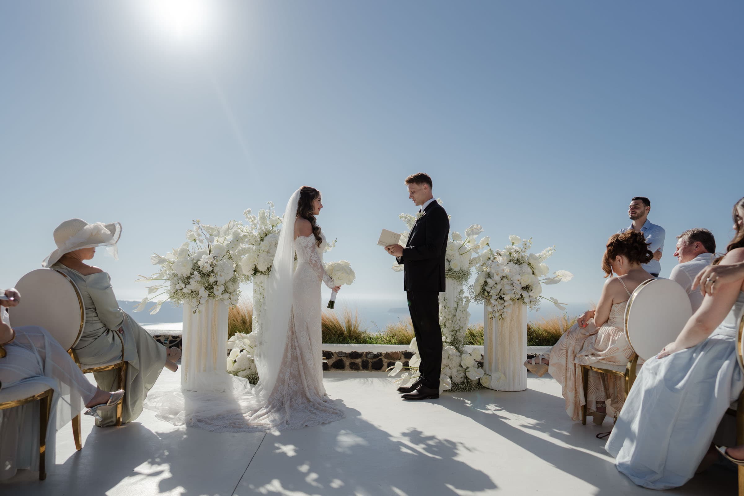 Meryem & James Wedding Santorini-14