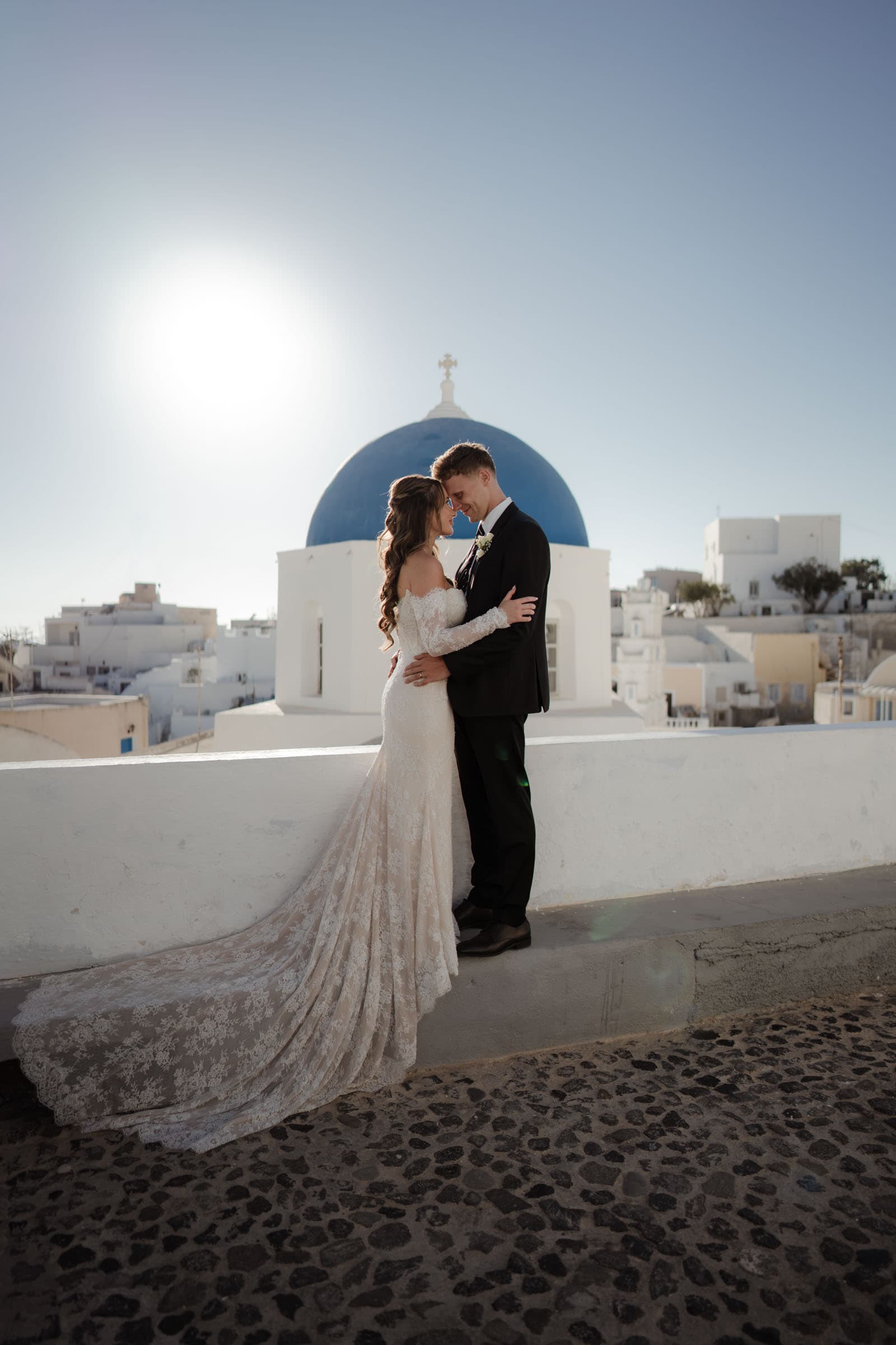 Meryem & James Wedding Santorini-30