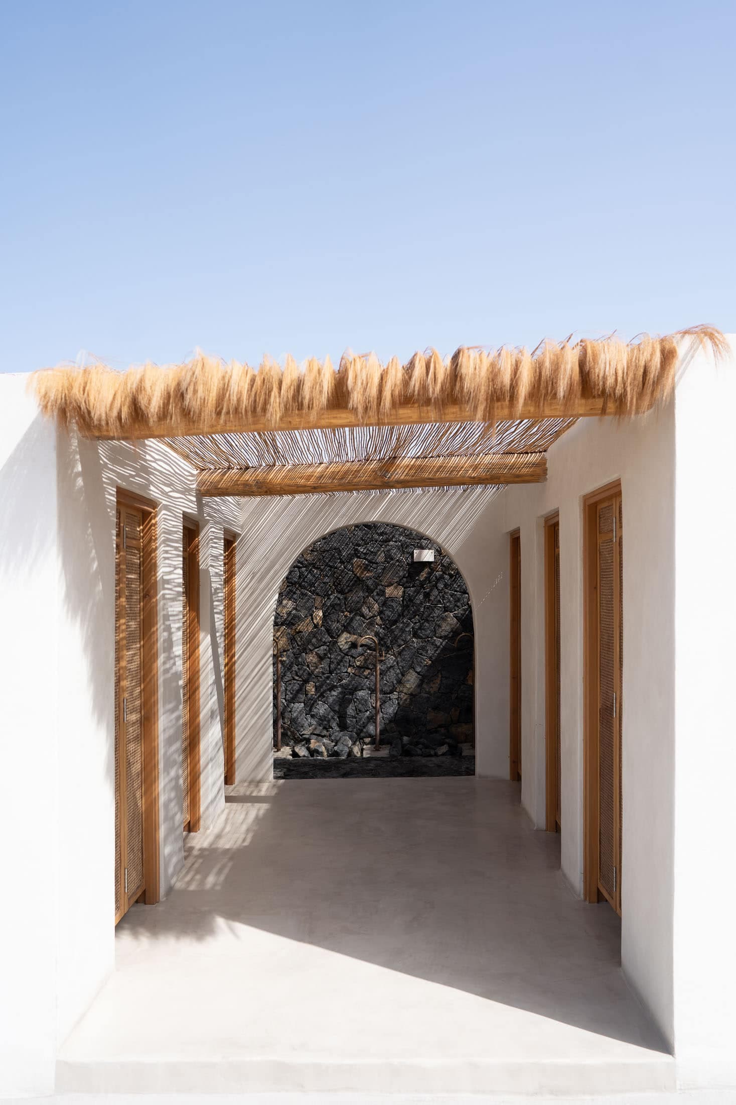 Wet stories | beach bar in Santorini Architectural Photography-1