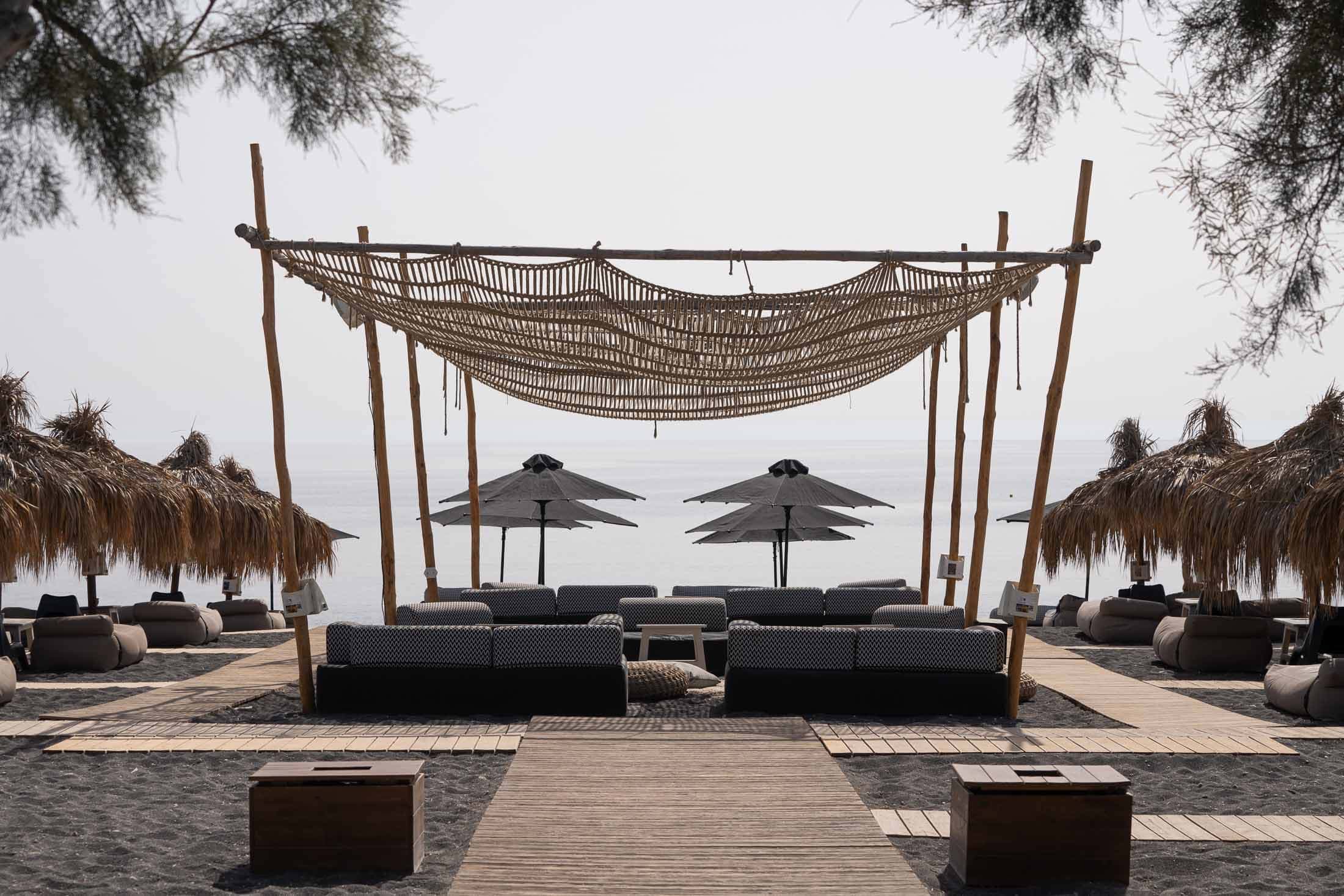 Wet stories | beach bar in Santorini Architectural Photography-1