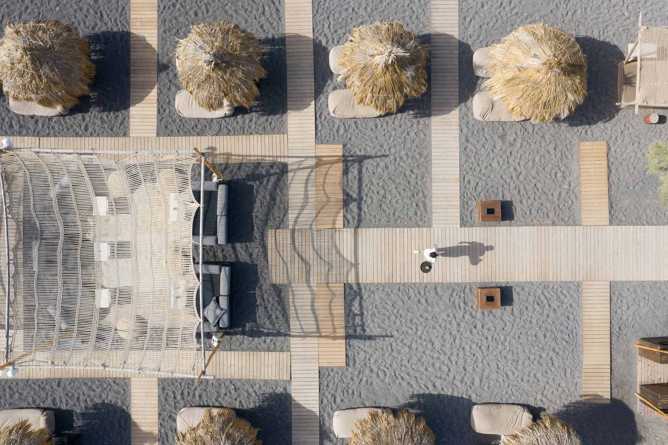 Wet stories | beach bar in Santorini Architectural Photography-2