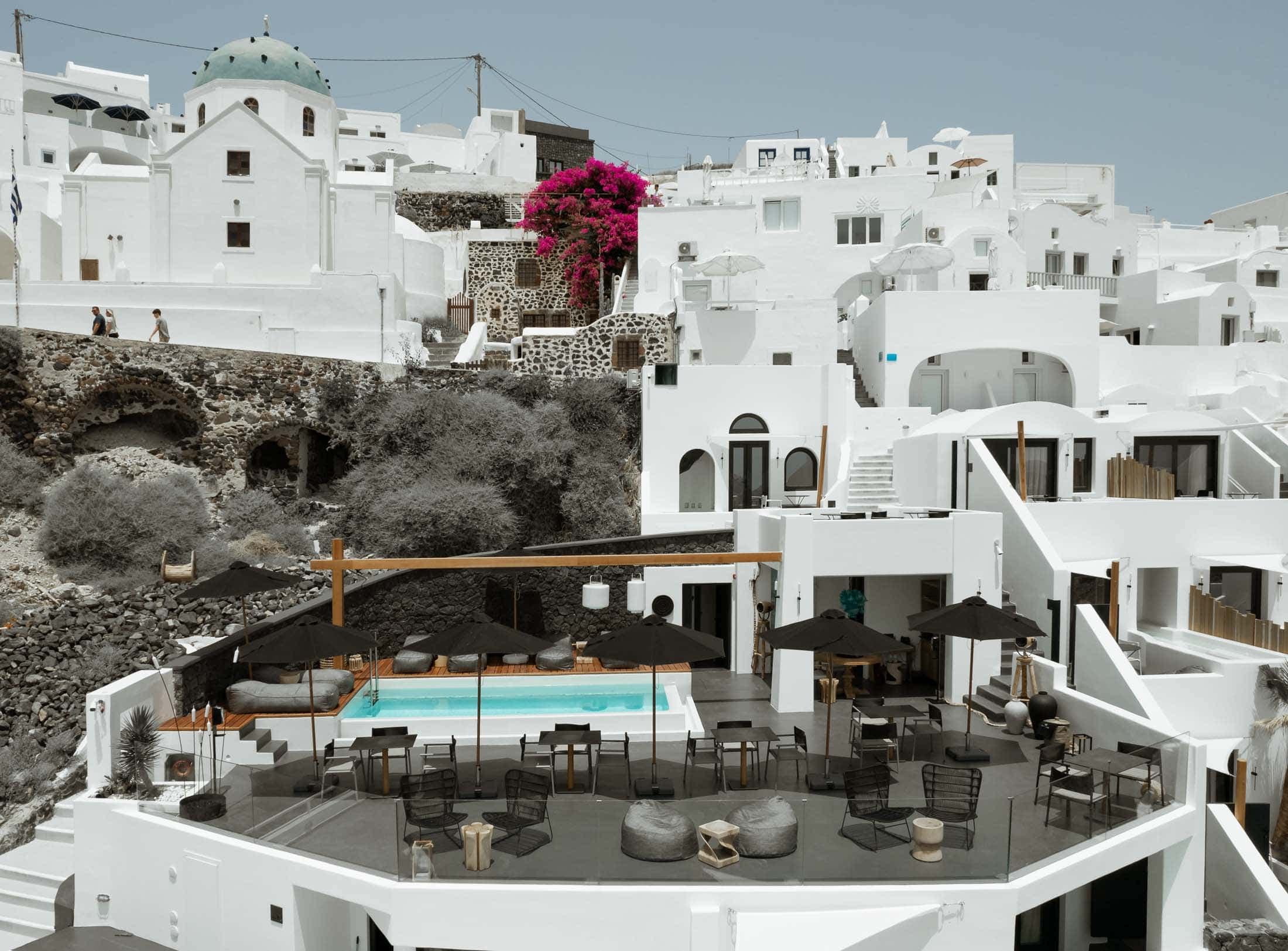 Stella Rocca a Mare – boutique hotel in Santorini Architectural Photography-3