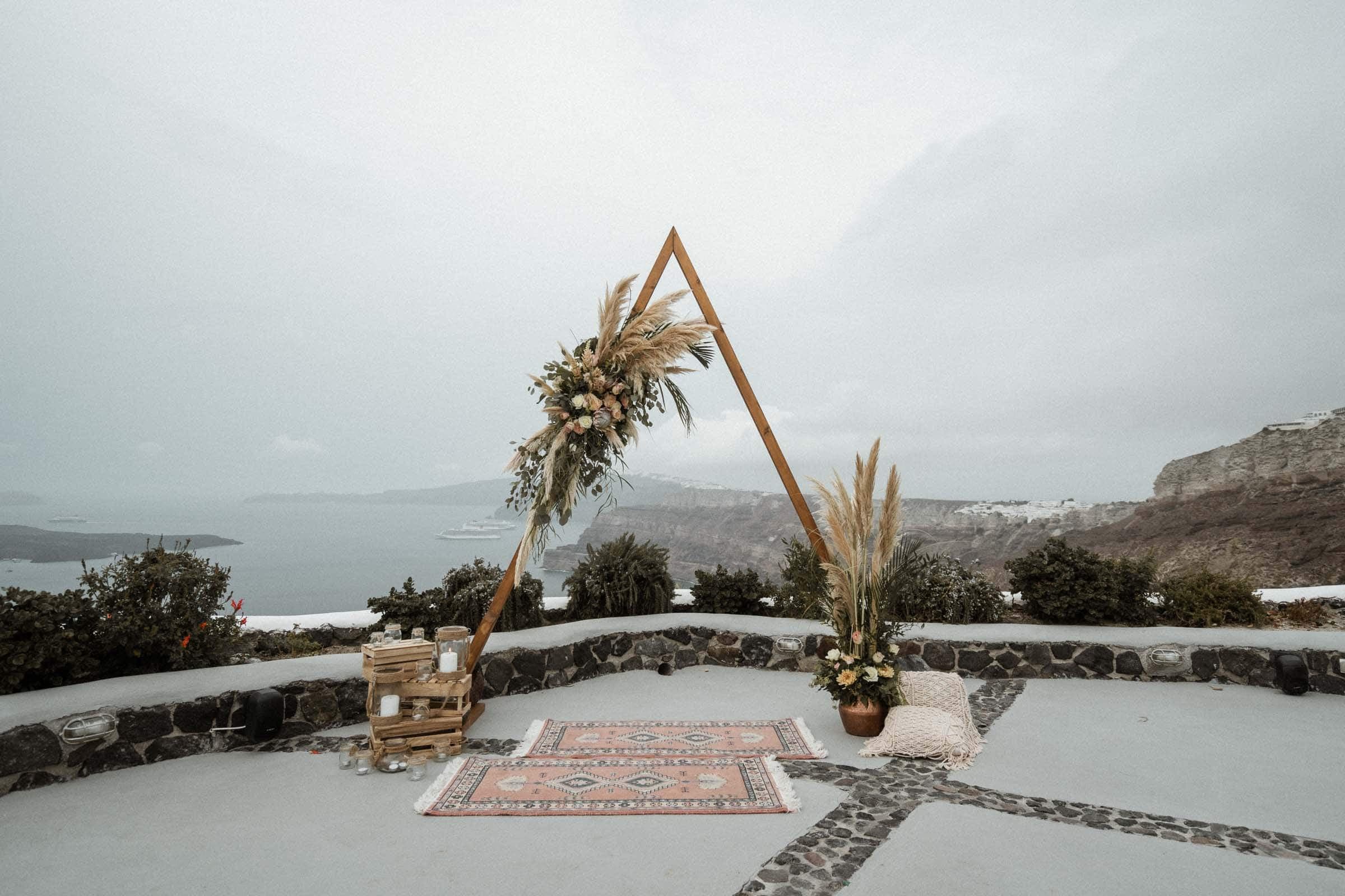Ryan and Joelle elopement in Venetsanos winery Wedding Santorini-1