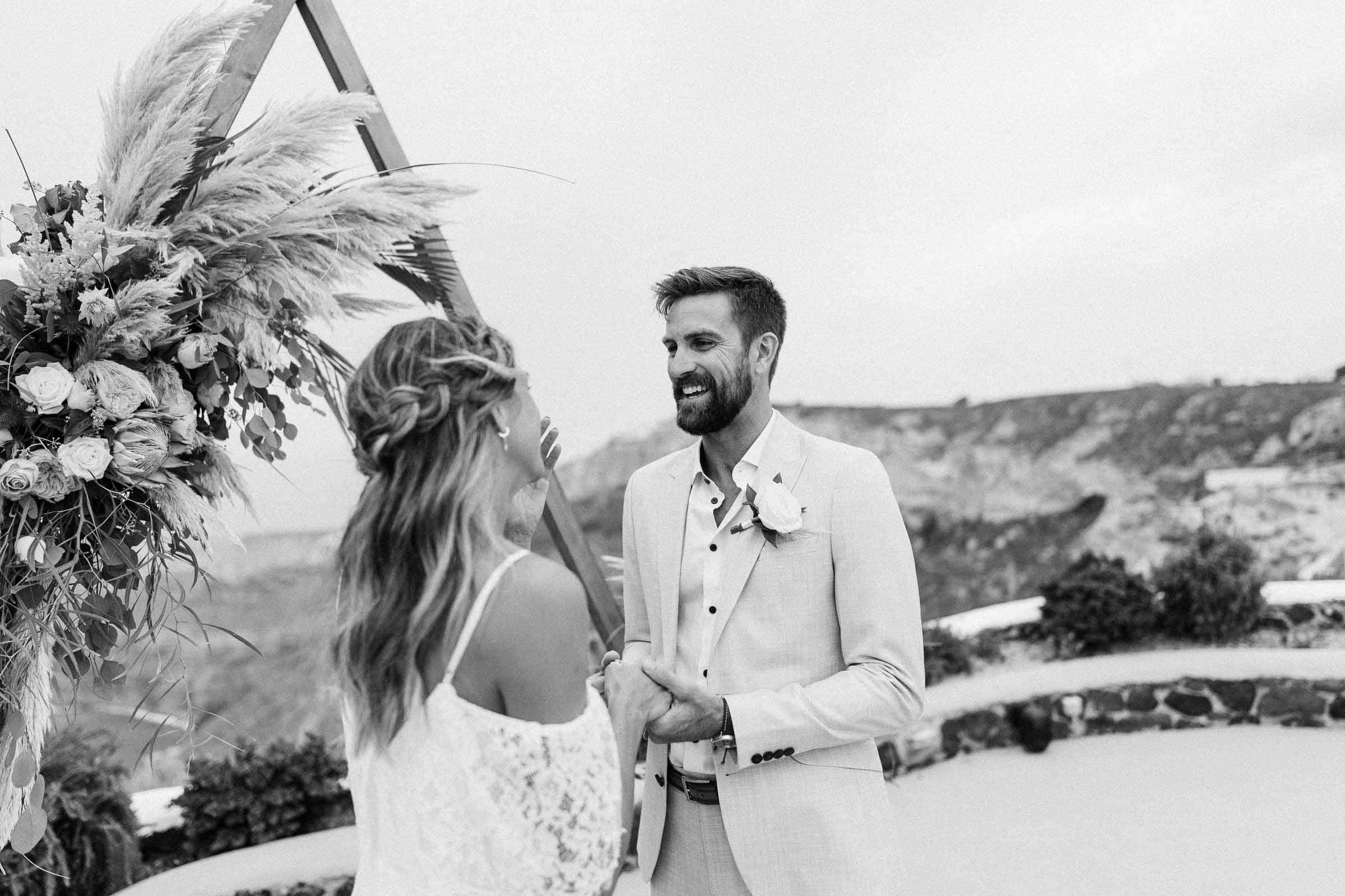 Ryan and Joelle elopement in Venetsanos winery Wedding Santorini-14