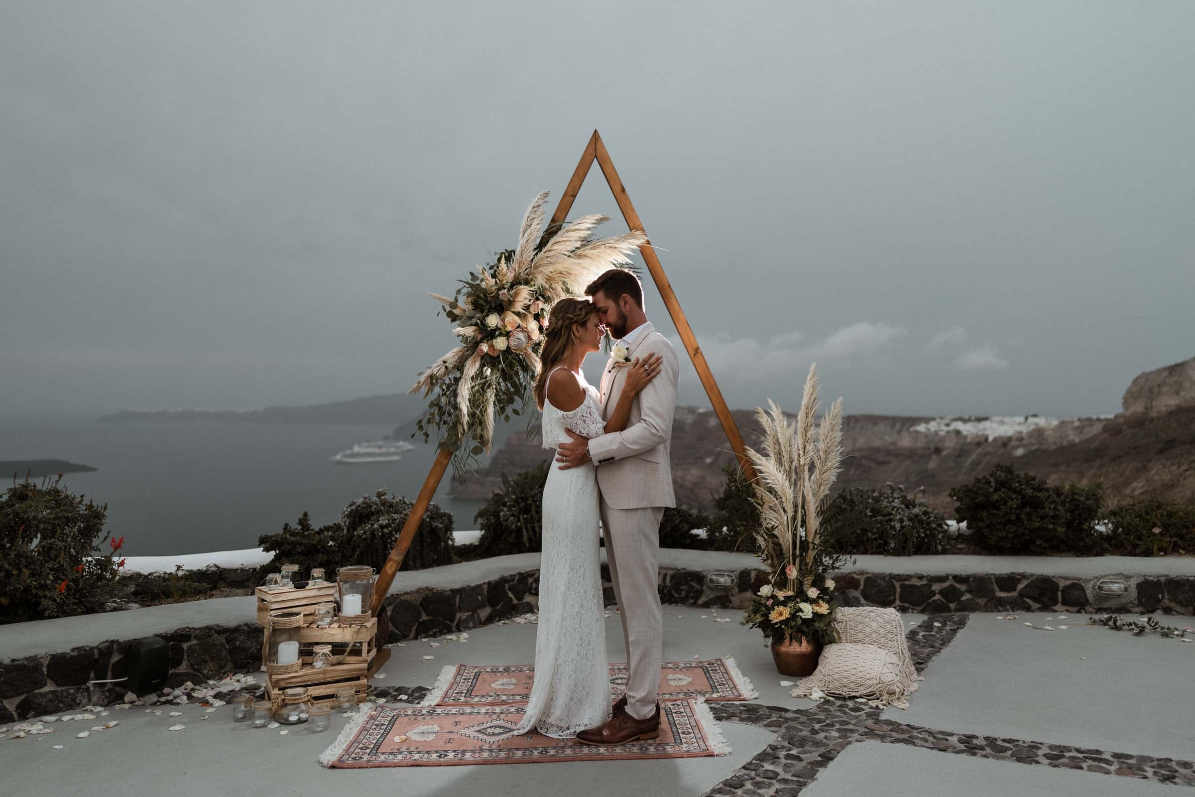 Ryan and Joelle elopement in Venetsanos winery Wedding Santorini-27