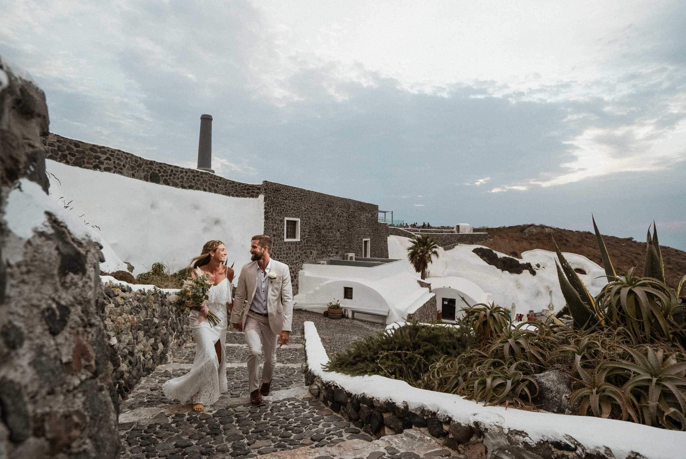 Ryan and Joelle elopement in Venetsanos winery Wedding Santorini-31