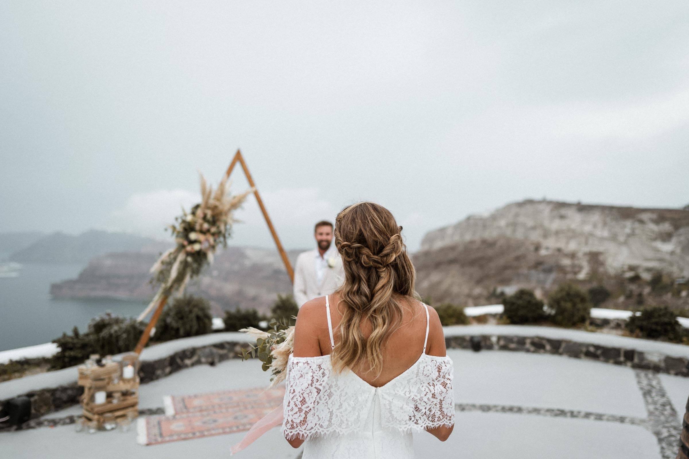 Ryan and Joelle elopement in Venetsanos winery Wedding Santorini-8