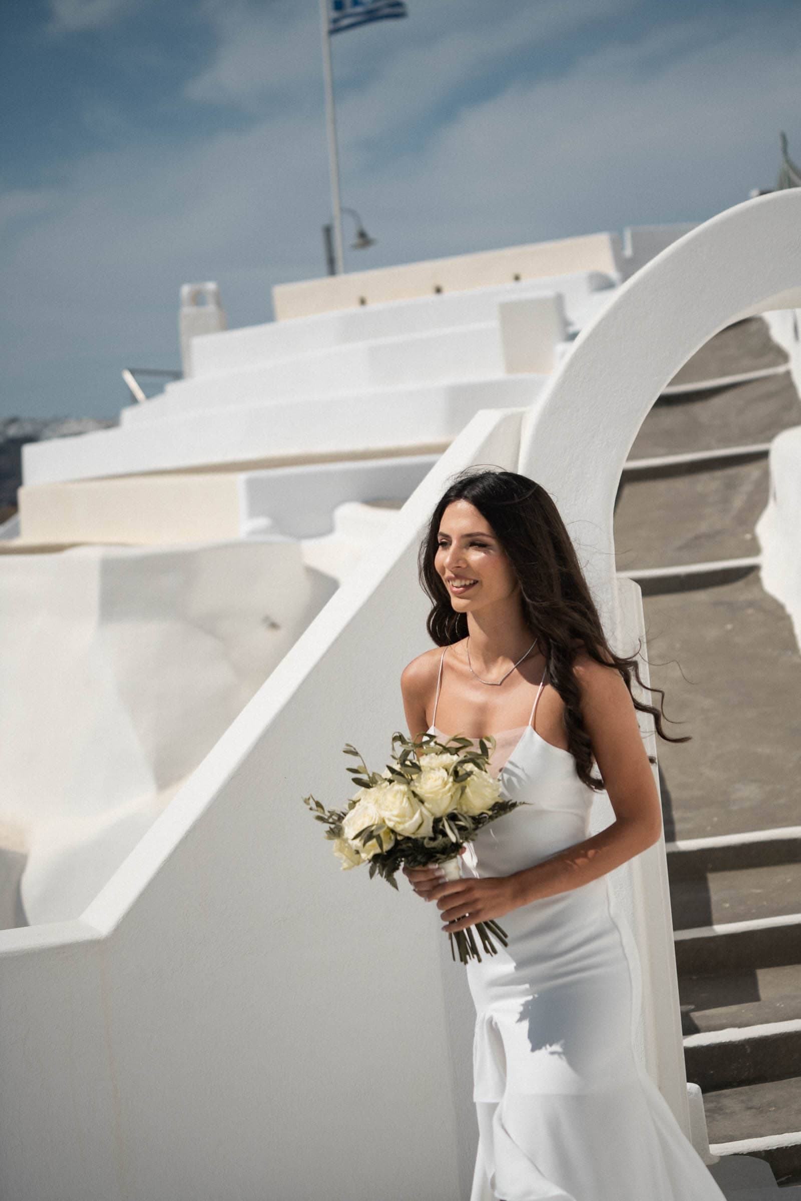 Marko and Dora – Elopement wedding in Santorini Wedding Santorini-10