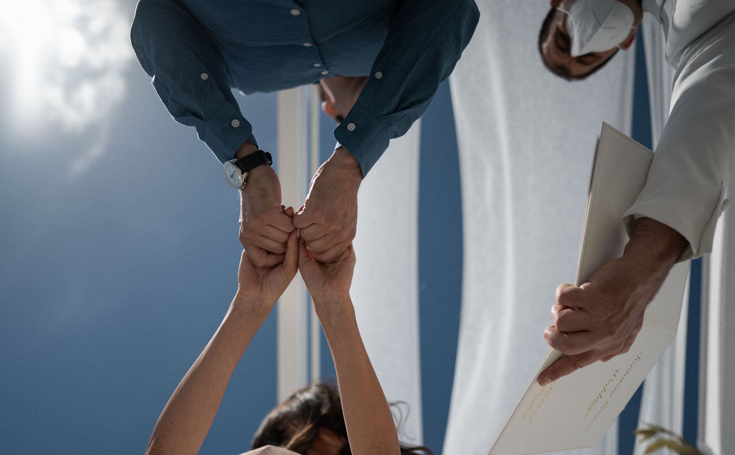 Marko and Dora – Elopement wedding in Santorini Wedding Santorini-11