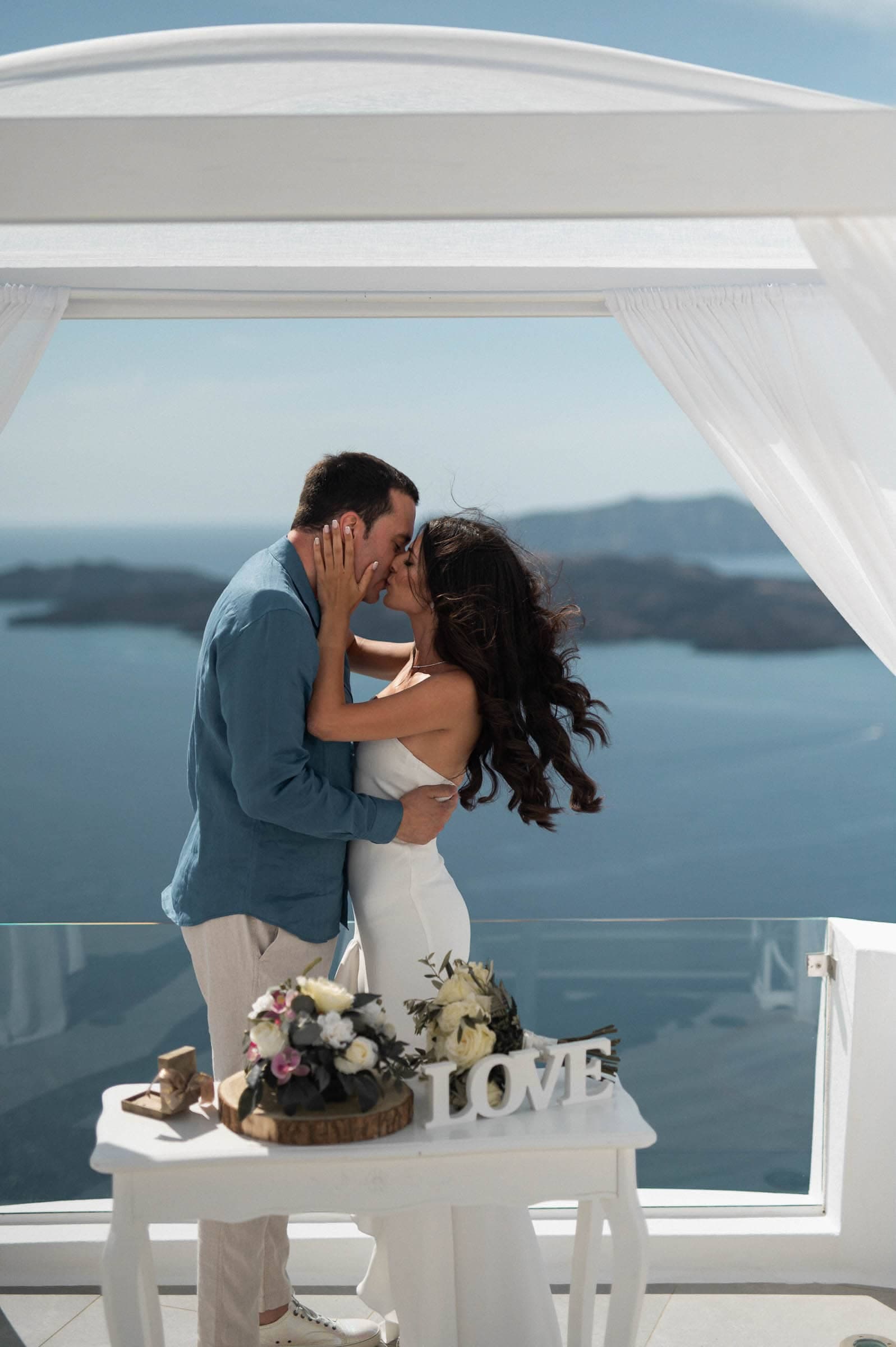 Marko and Dora – Elopement wedding in Santorini Wedding Santorini-14