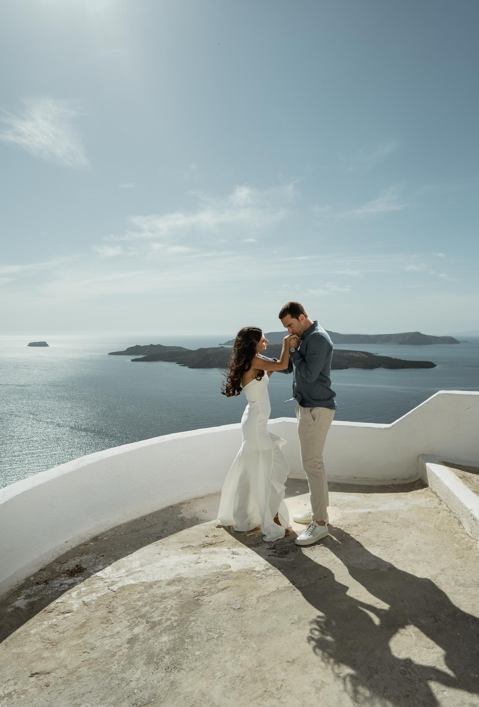 Marko and Dora – Elopement wedding in Santorini Wedding Santorini-21