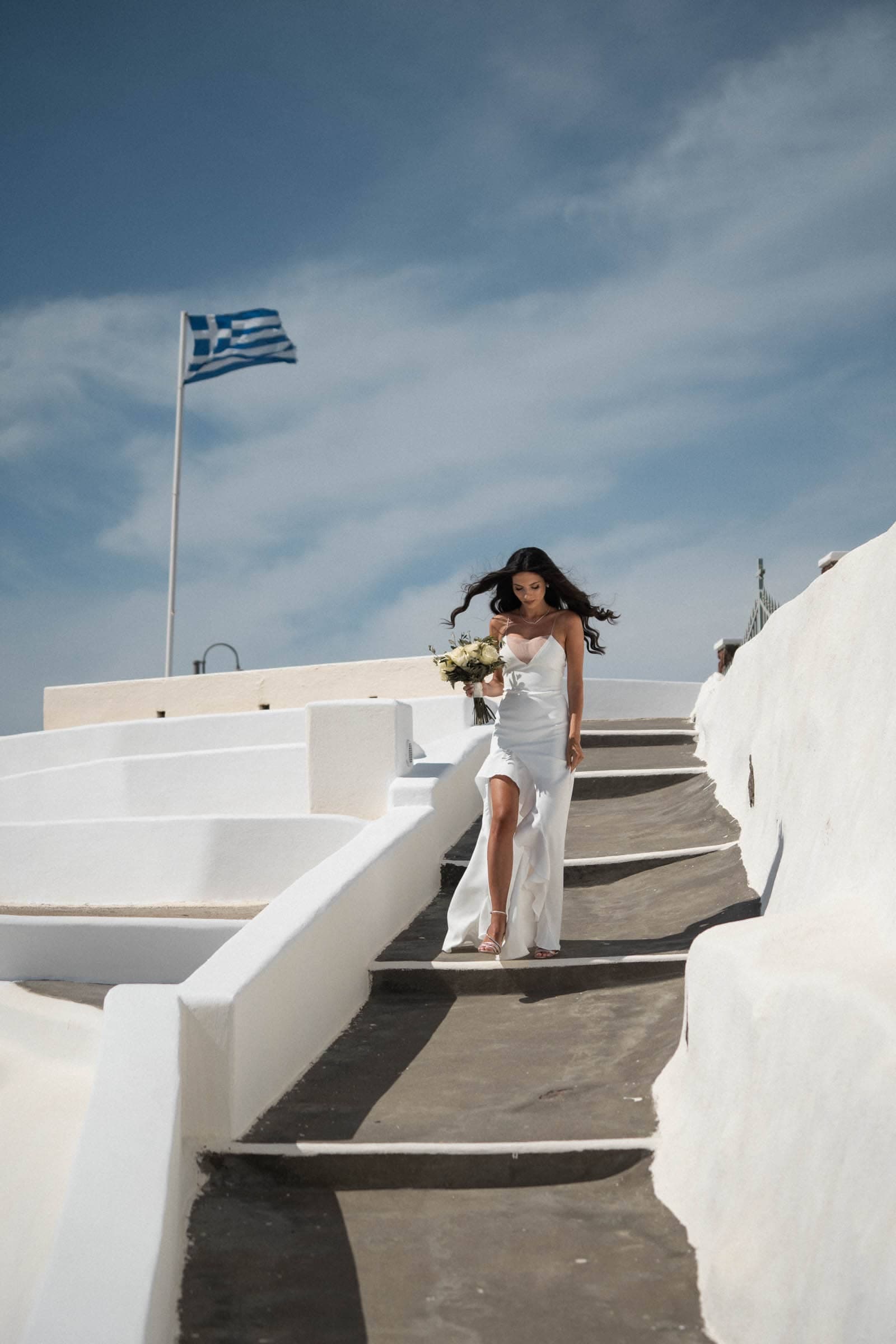 Marko and Dora – Elopement wedding in Santorini Wedding Santorini-9