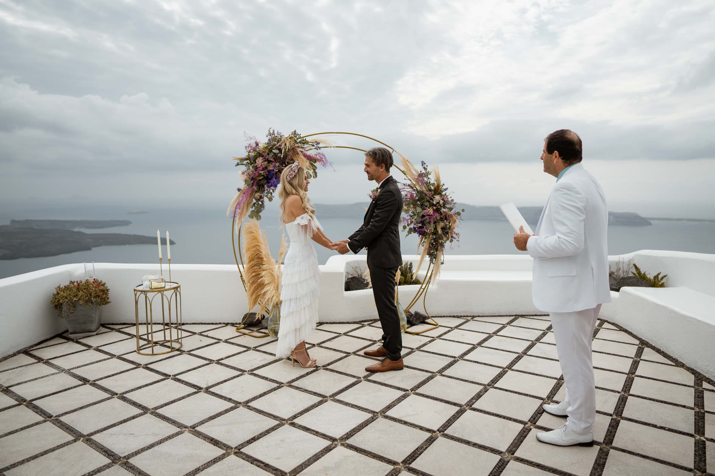 Nikky and Sam – Elopement wedding in Imerovigli Wedding Santorini-26