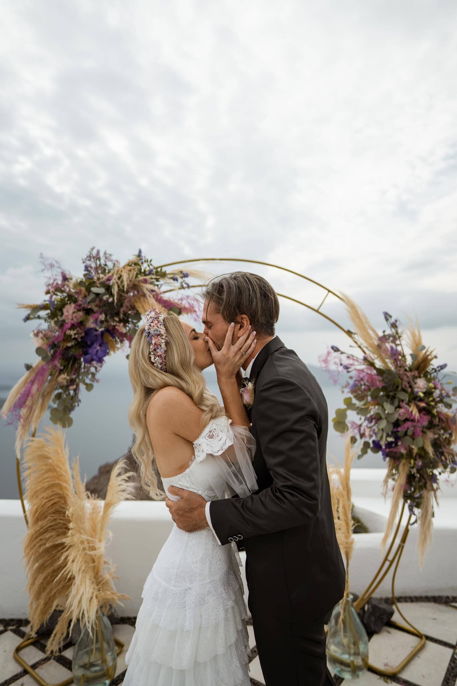 Nikky and Sam – Elopement wedding in Imerovigli Wedding Santorini-27