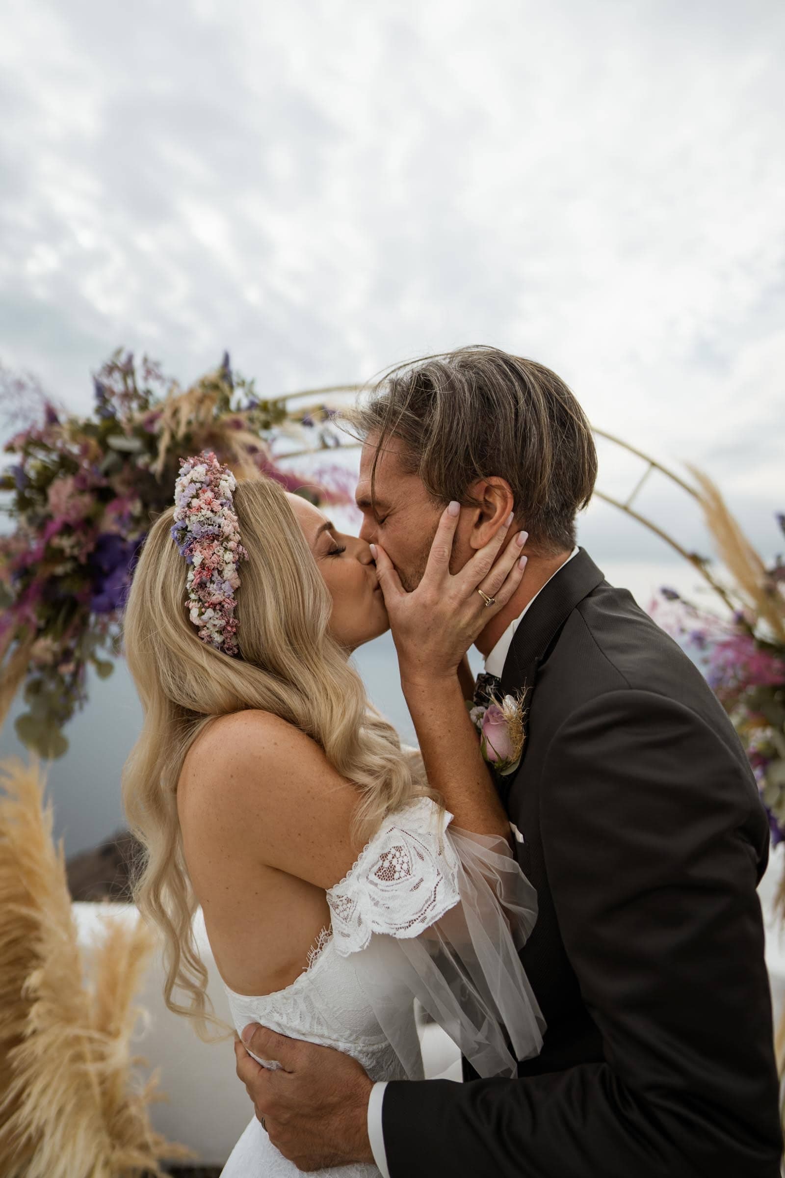 Nikky and Sam – Elopement wedding in Imerovigli Wedding Santorini-28