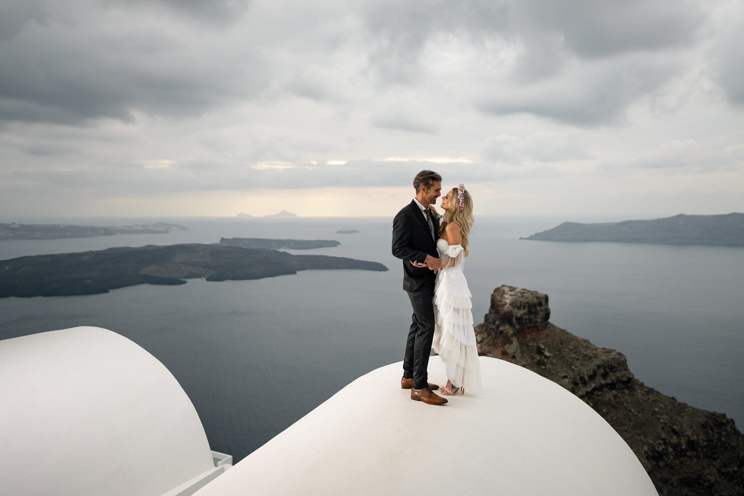 Nikky and Sam – Elopement wedding in Imerovigli Wedding Santorini-33
