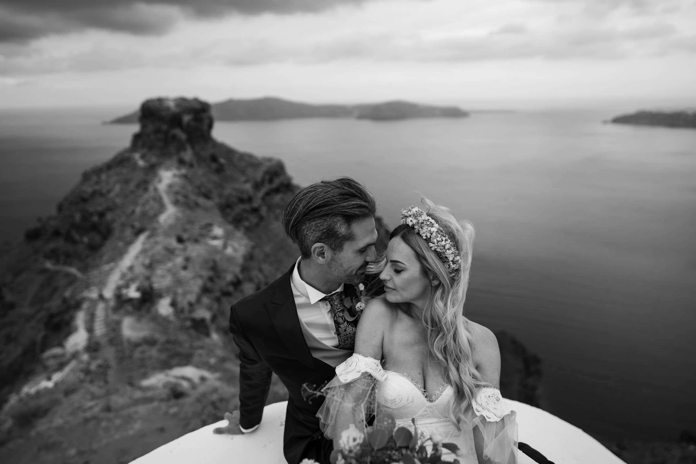 Nikky and Sam – Elopement wedding in Imerovigli Wedding Santorini-35