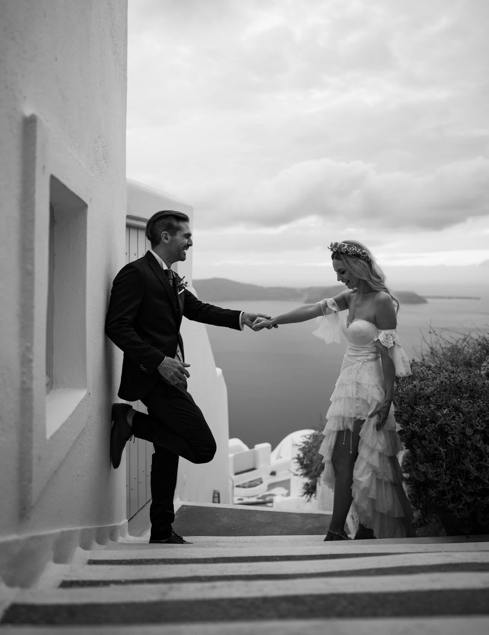 Nikky and Sam – Elopement wedding in Imerovigli Wedding Santorini-38