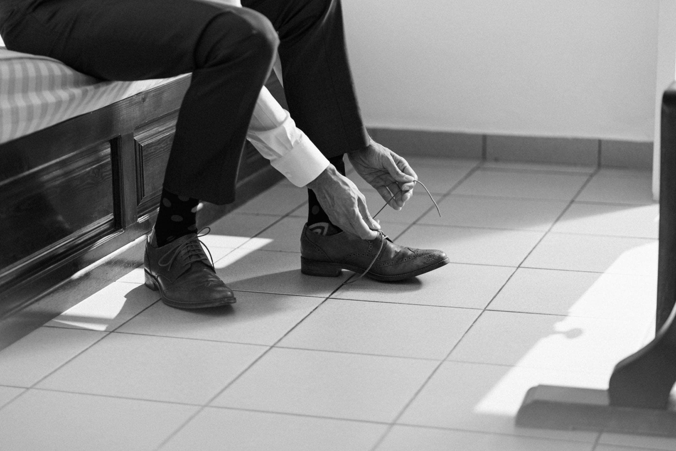 Miguel and Steffanie | emotions unfold in black and white Wedding Santorini-4