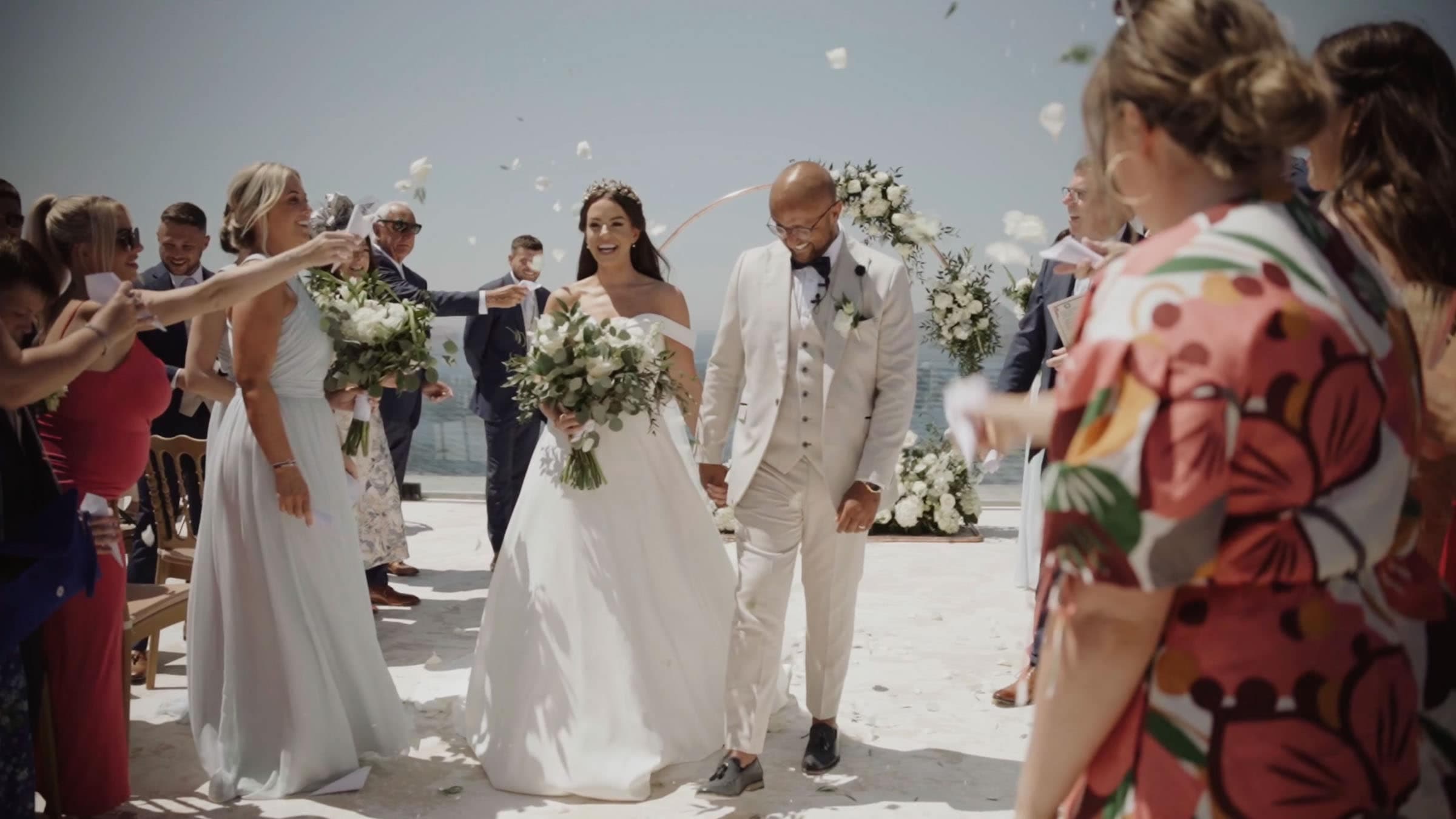 Hayley & Shaun | emotional wedding video in Cavo Ventus